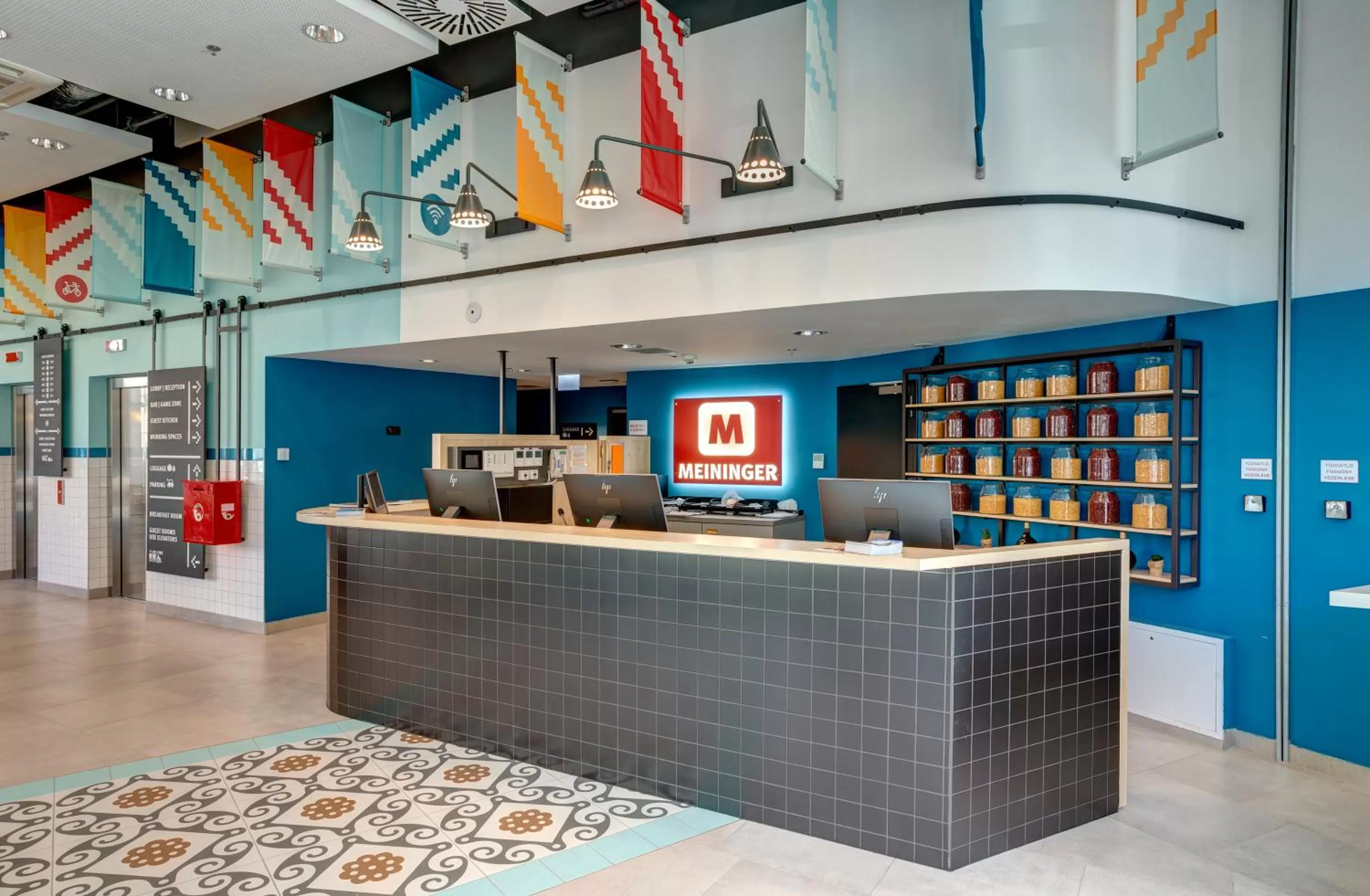 Lobby or reception, Lobby/Reception in MEININGER Budapest Great Market Hall