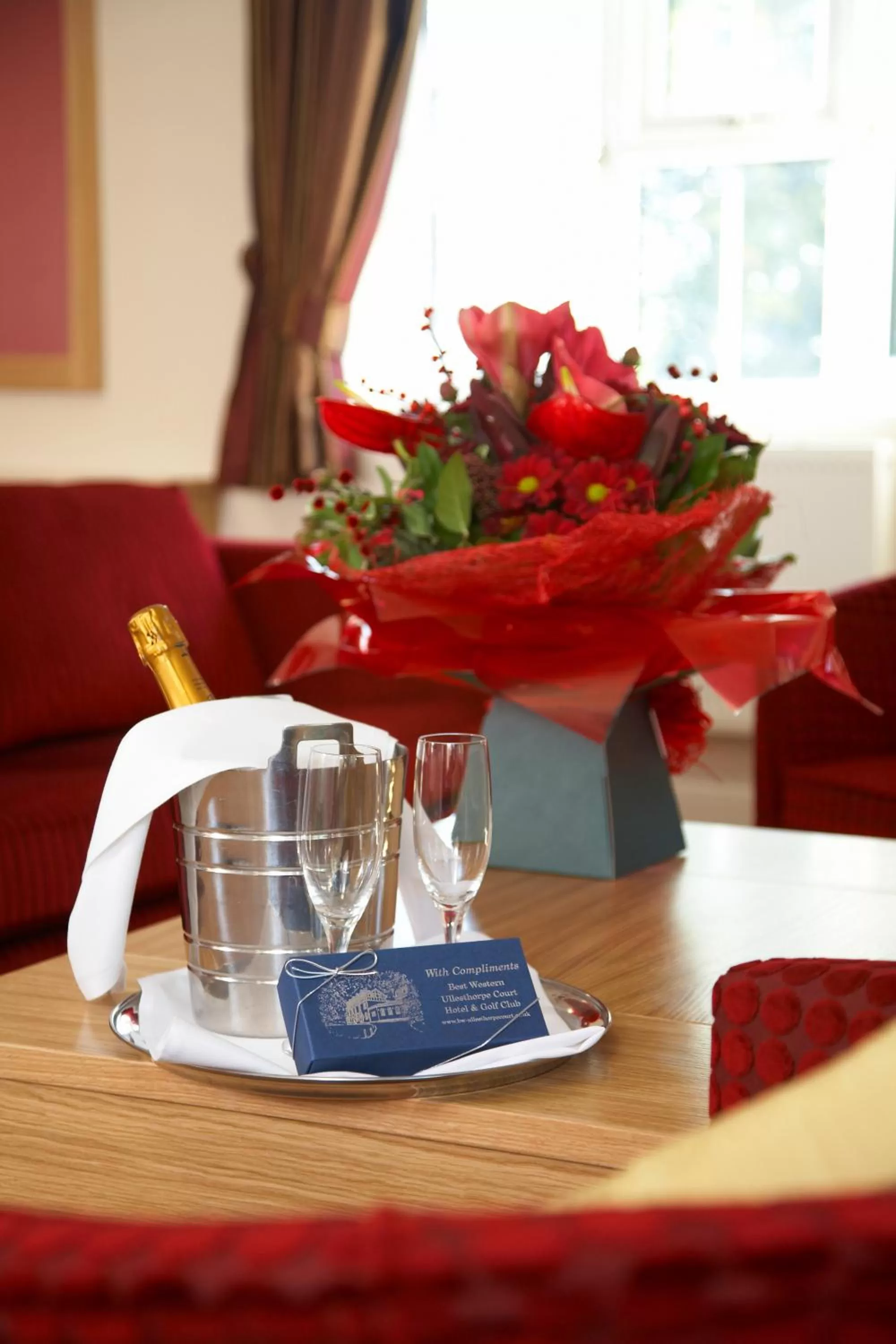 Decorative detail in Best Western Plus Ullesthorpe Court Hotel & Golf Club