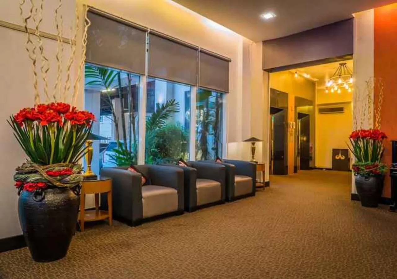 Lobby or reception in Atrium Boutique Hotel