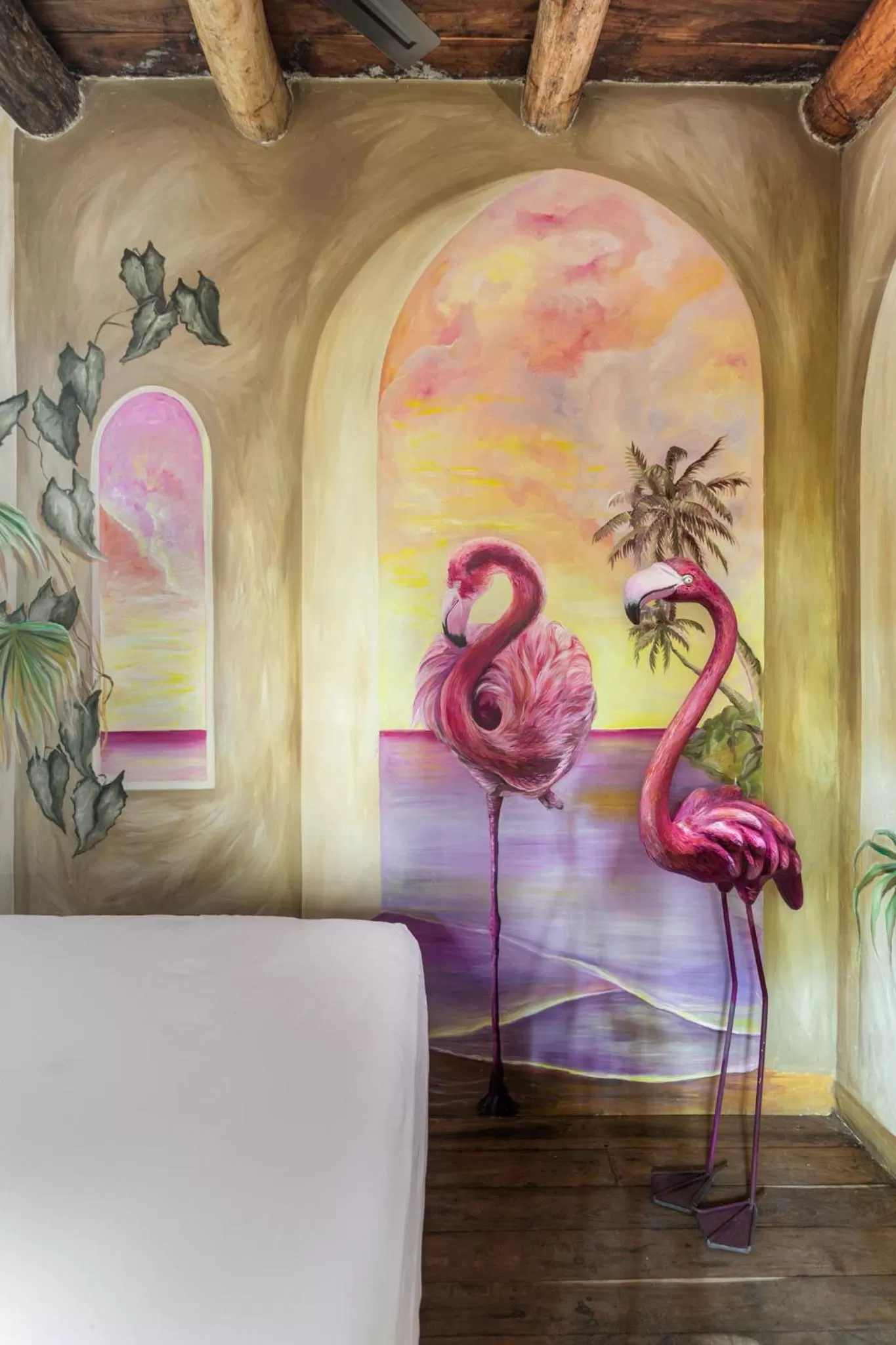 Decorative detail in Hidden Treehouse Tulum Eco-Hotel