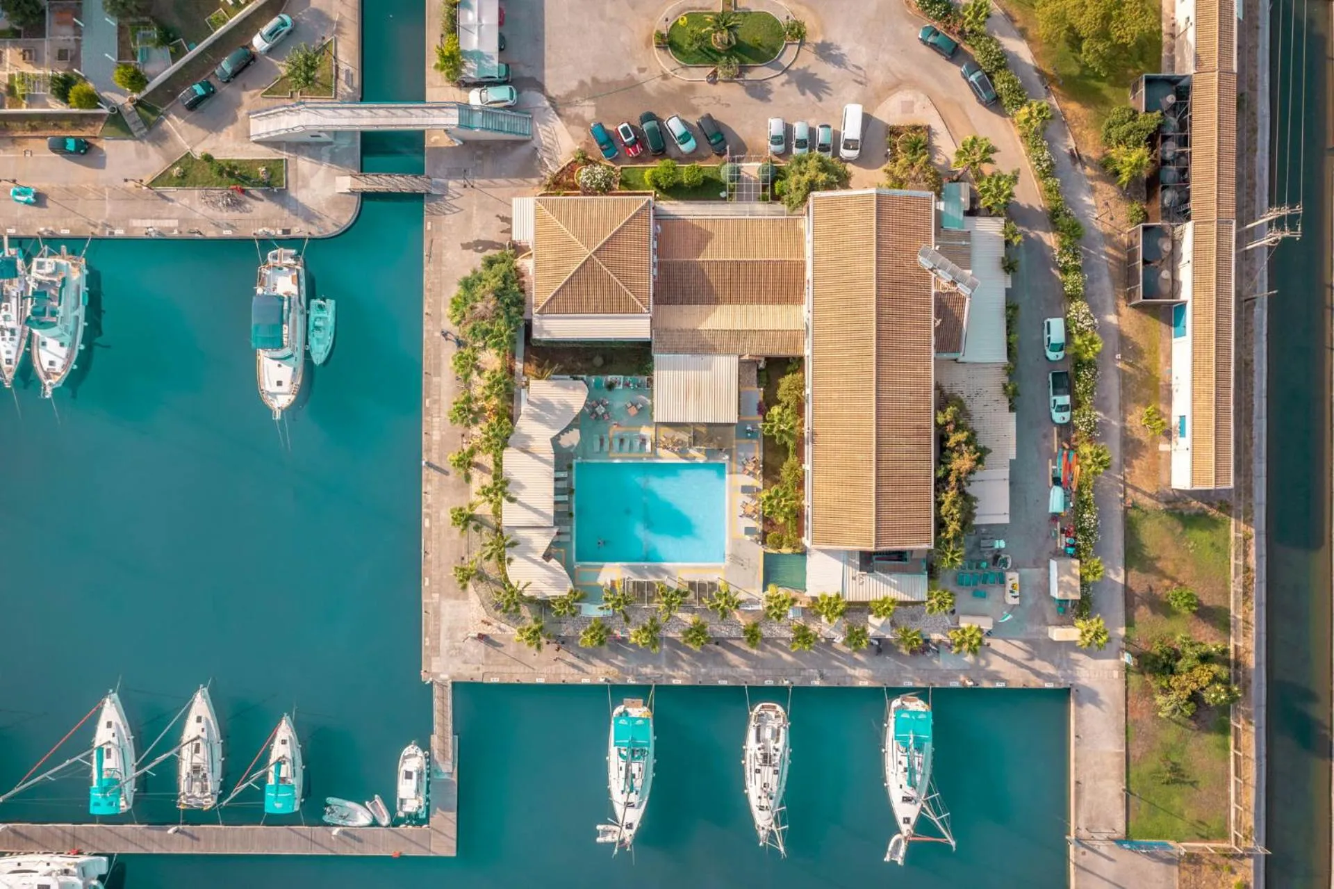 Bird's eye view in Ianos Hotel