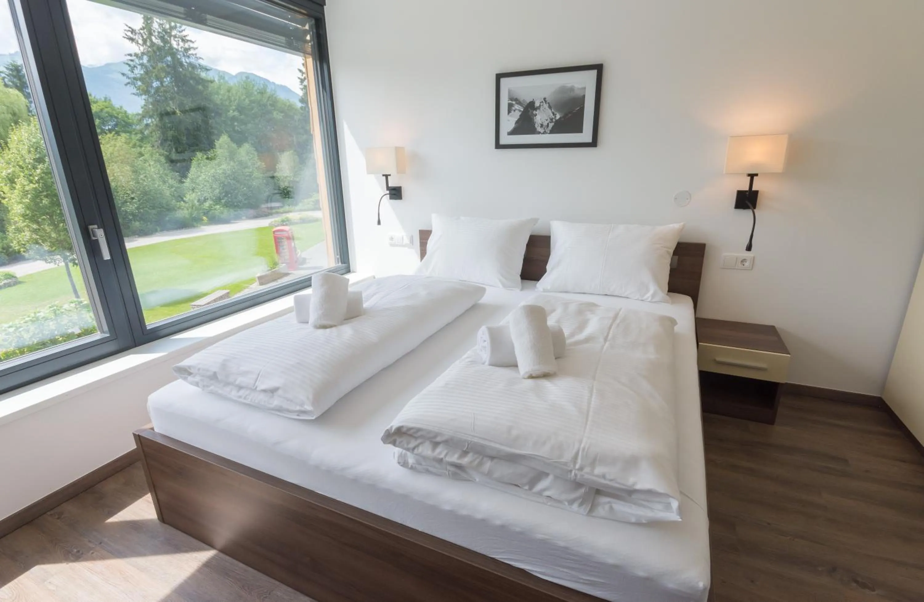 Bedroom, Bed in Schönblick Residence - Absolut Alpine Apartments