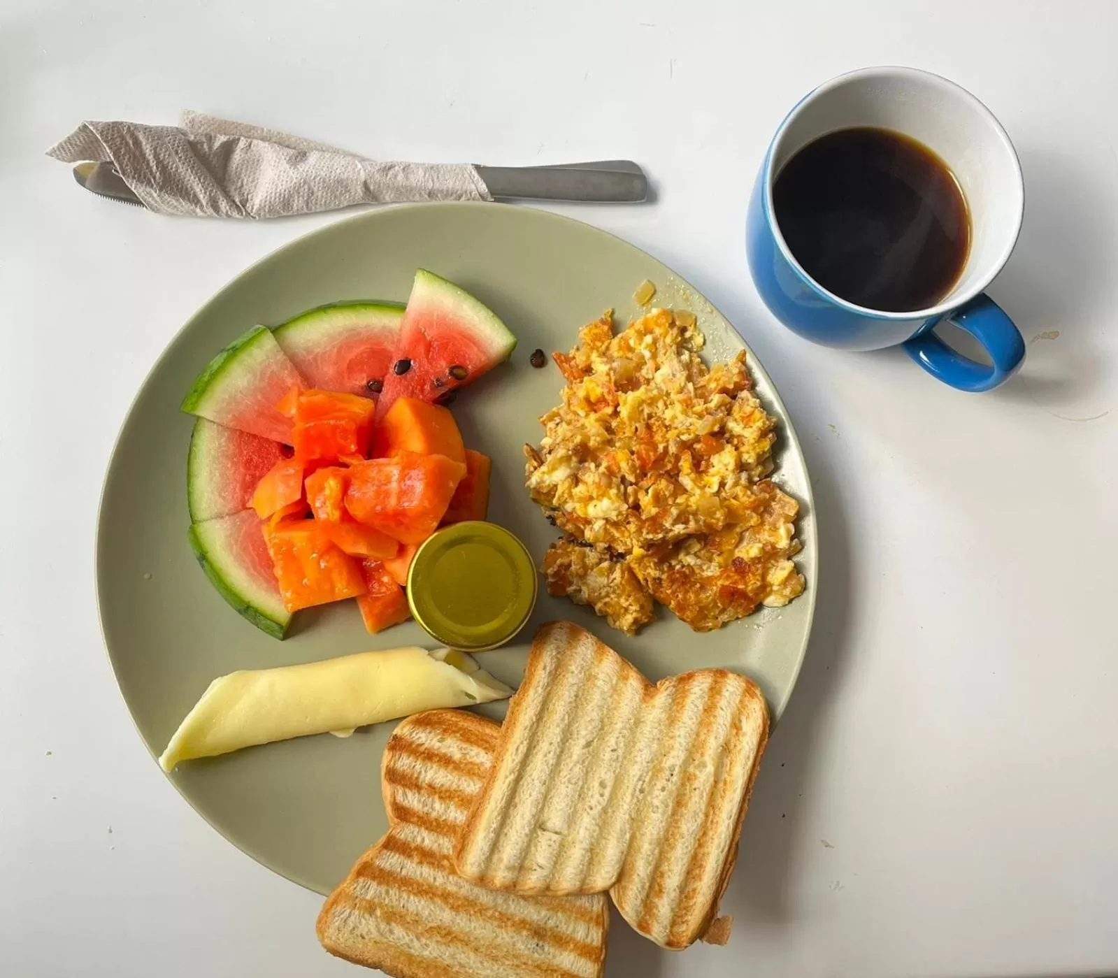 Breakfast, Food in Casa Azul Boutique Hostel