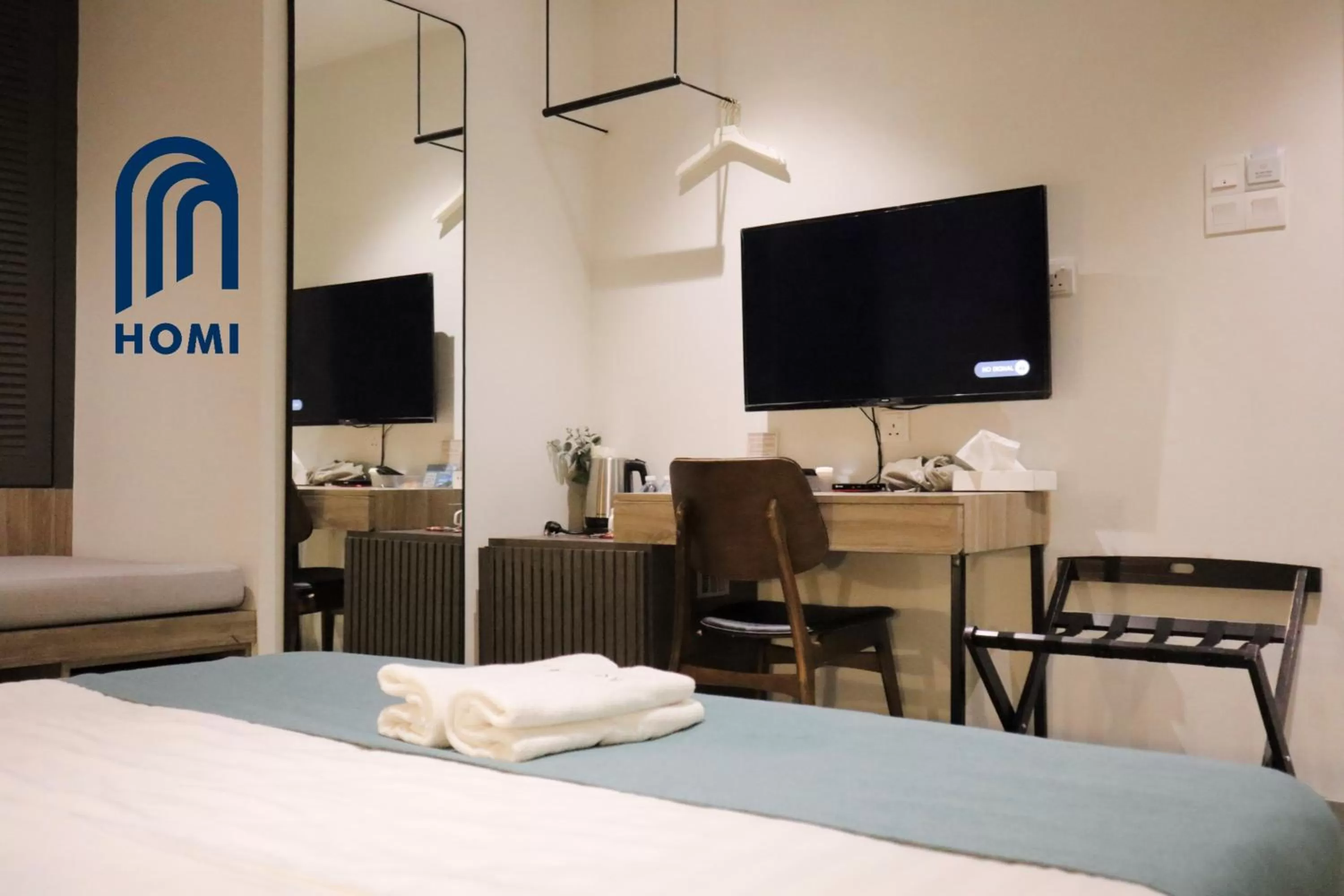 Bed in Homi Breeze at Sutera Avenue 和逸微风