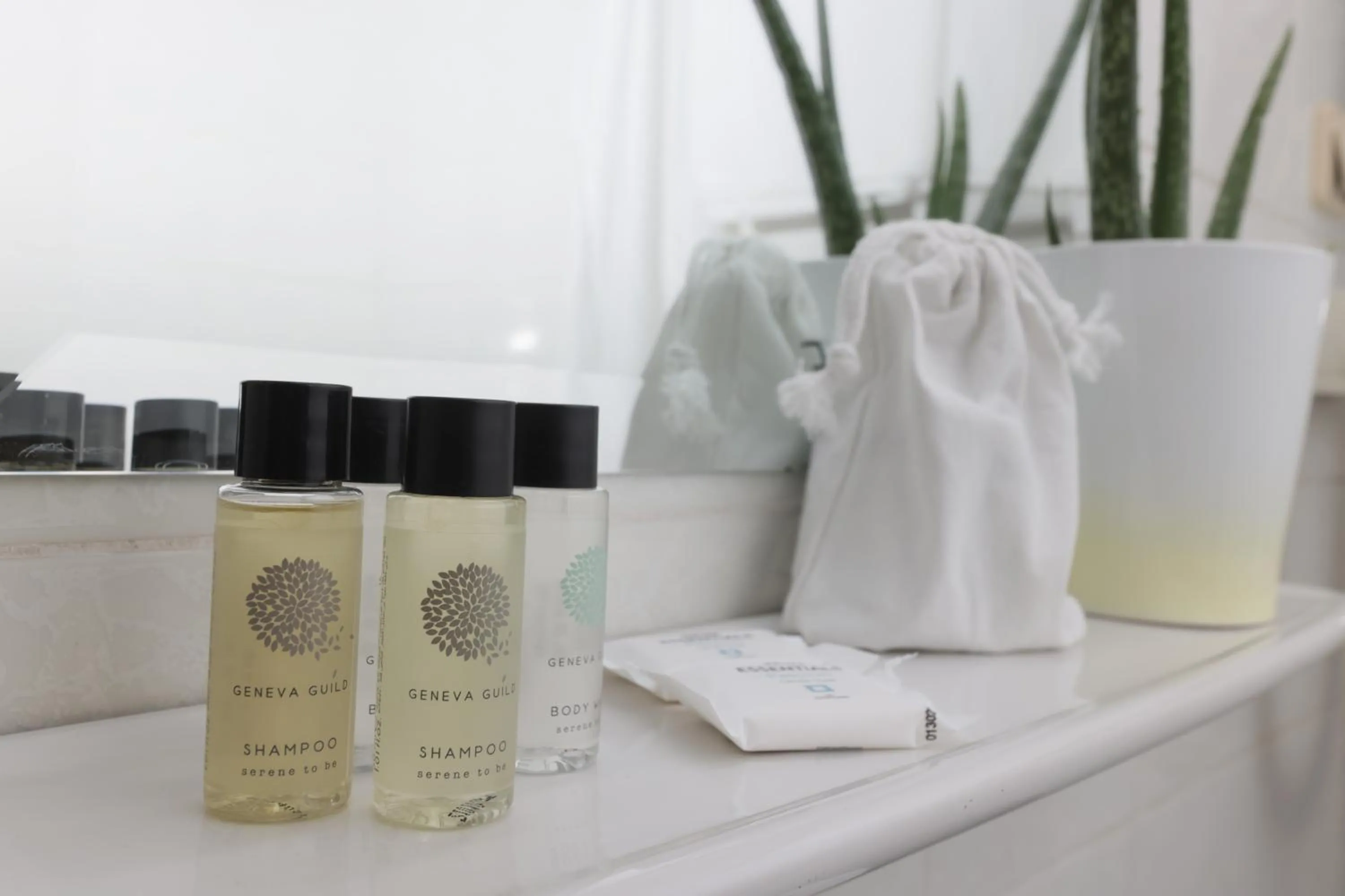 Bathroom in Aegeon Hotel