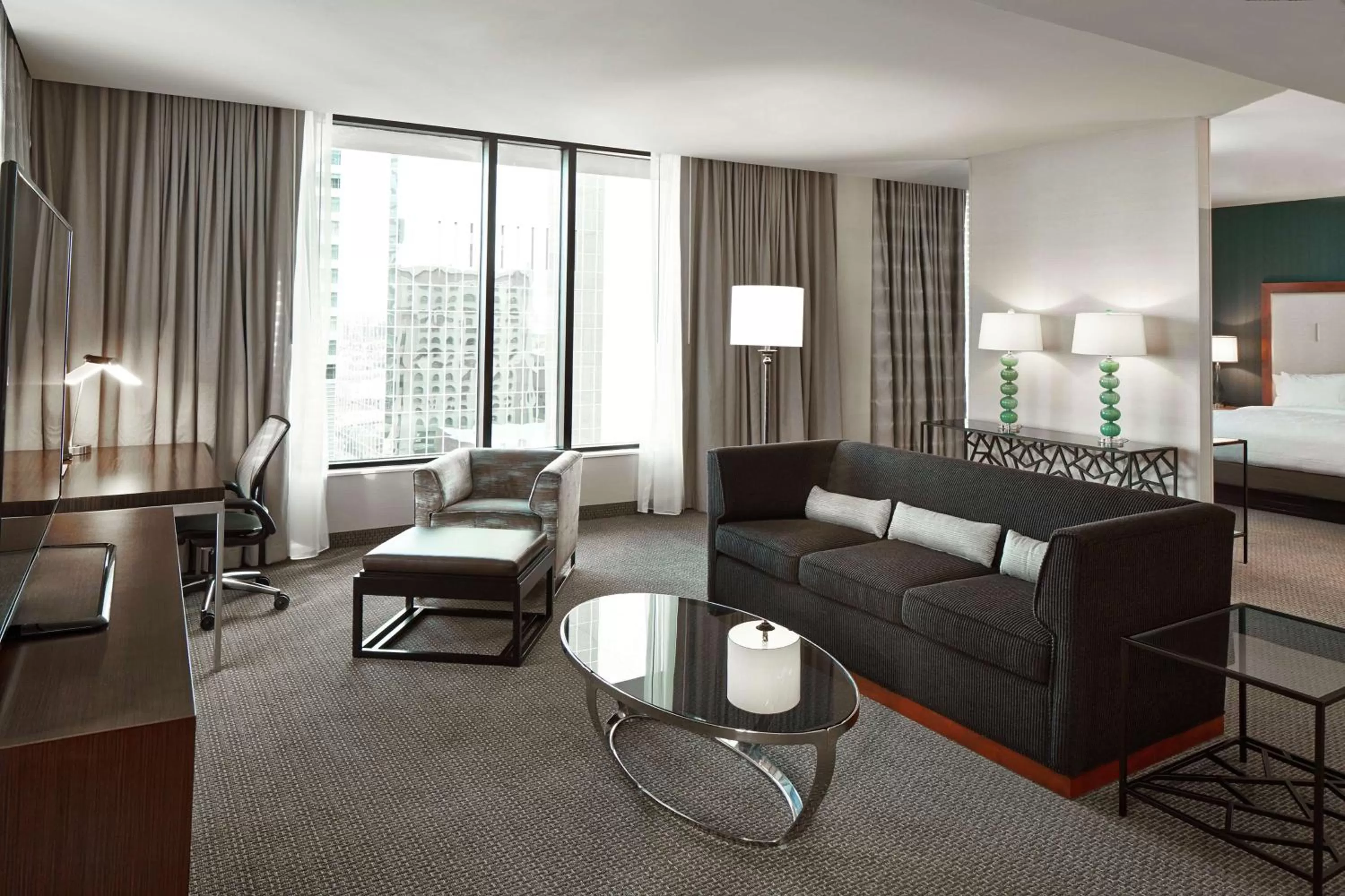 Bedroom in Hilton Garden Inn Phoenix Downtown