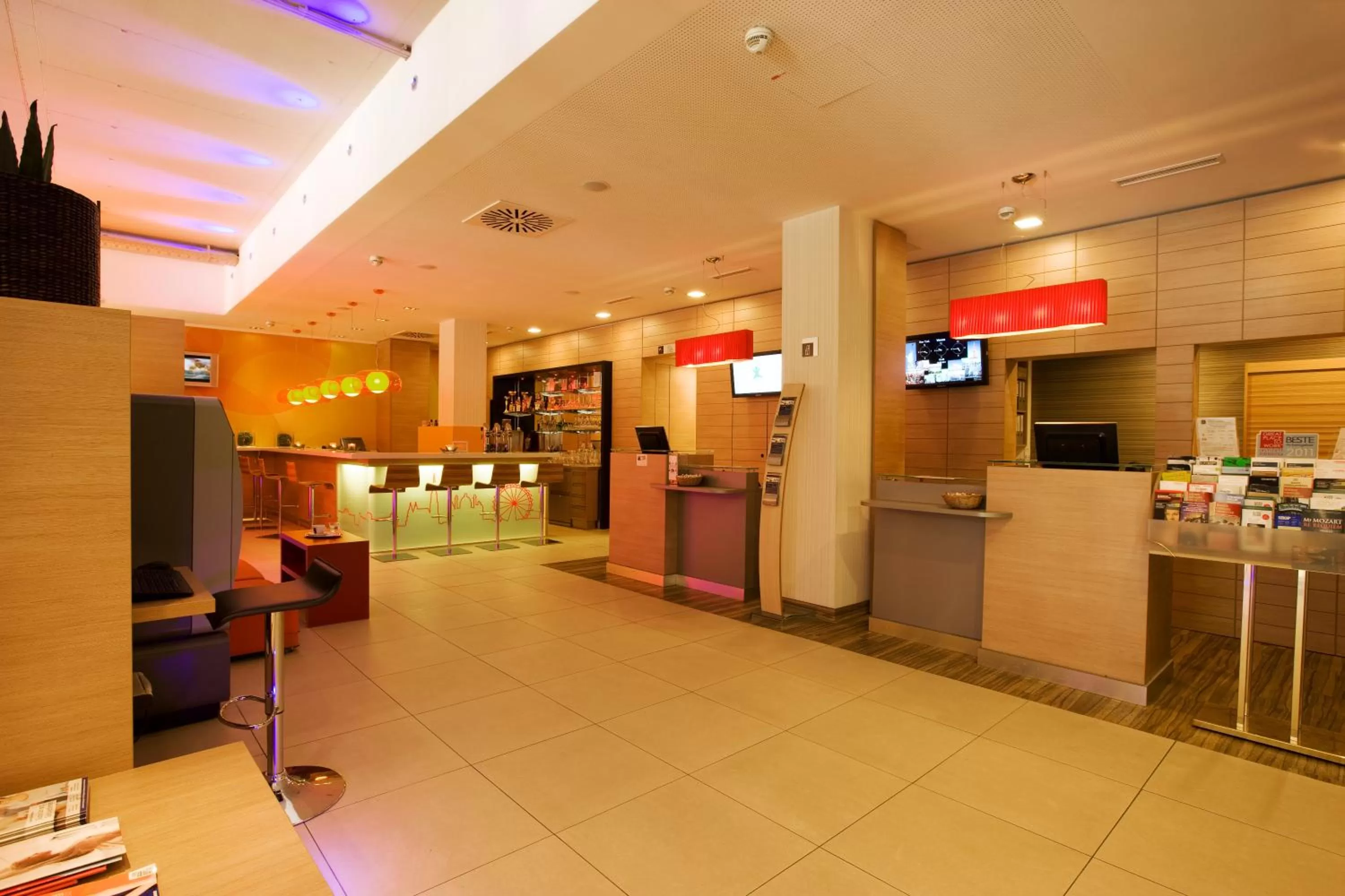 Lobby or reception in Ibis Wien Messe