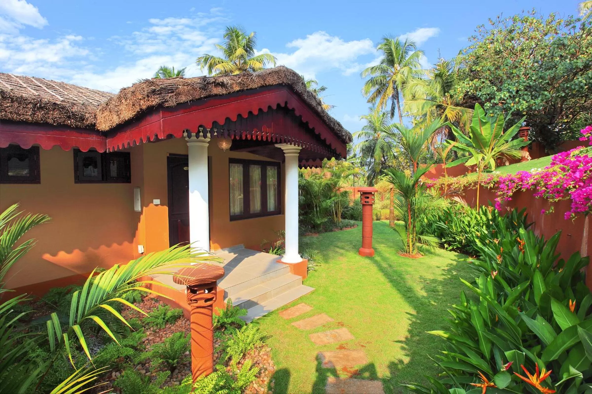 Facade/entrance in Fragrant Nature Backwater Resort & Ayurveda Spa Kollam