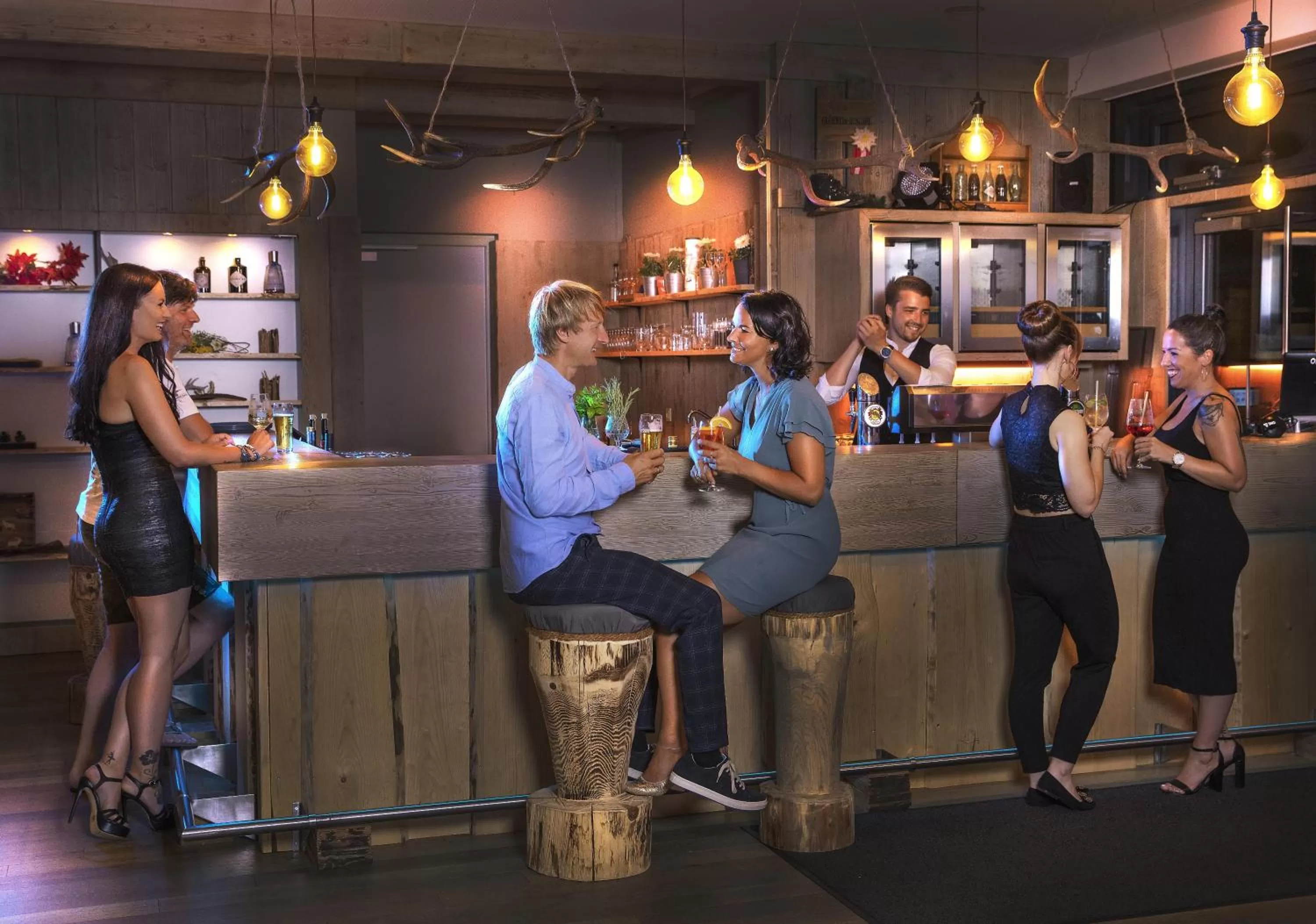 Lounge or bar in Aldiana Club Salzkammergut und GrimmingTherme