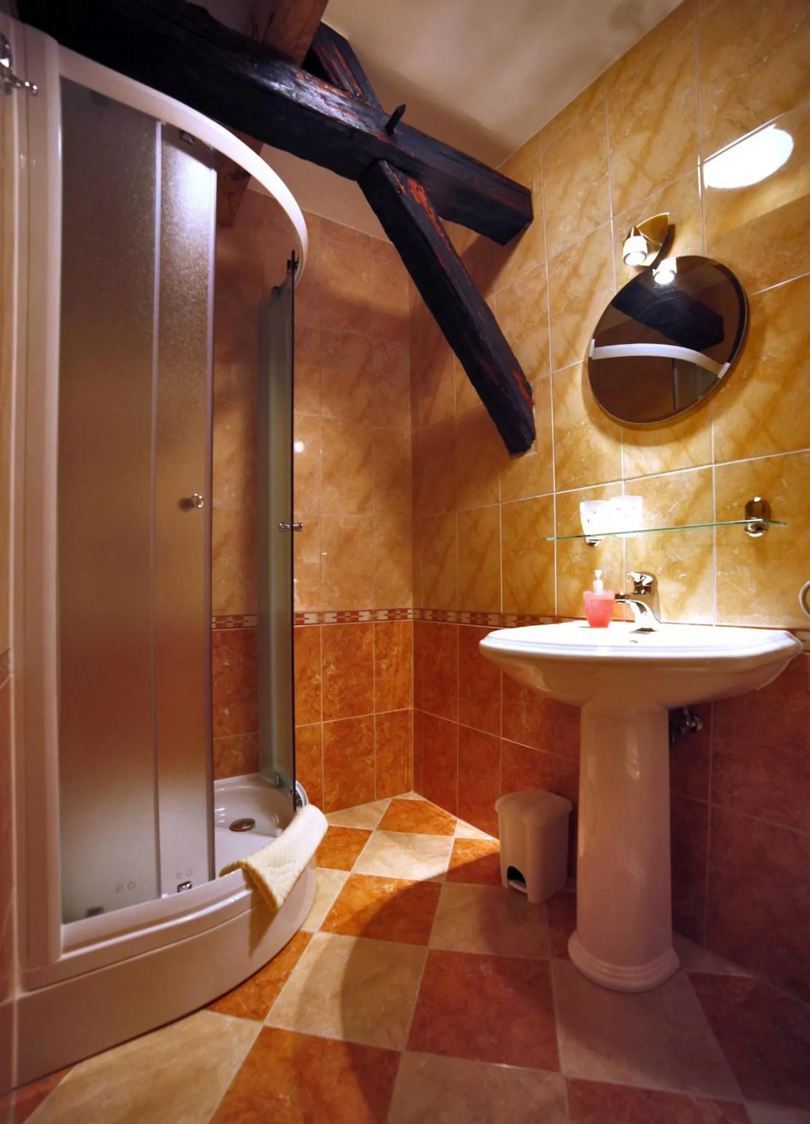 Shower, Bathroom in Bed & Breakfast Šilak