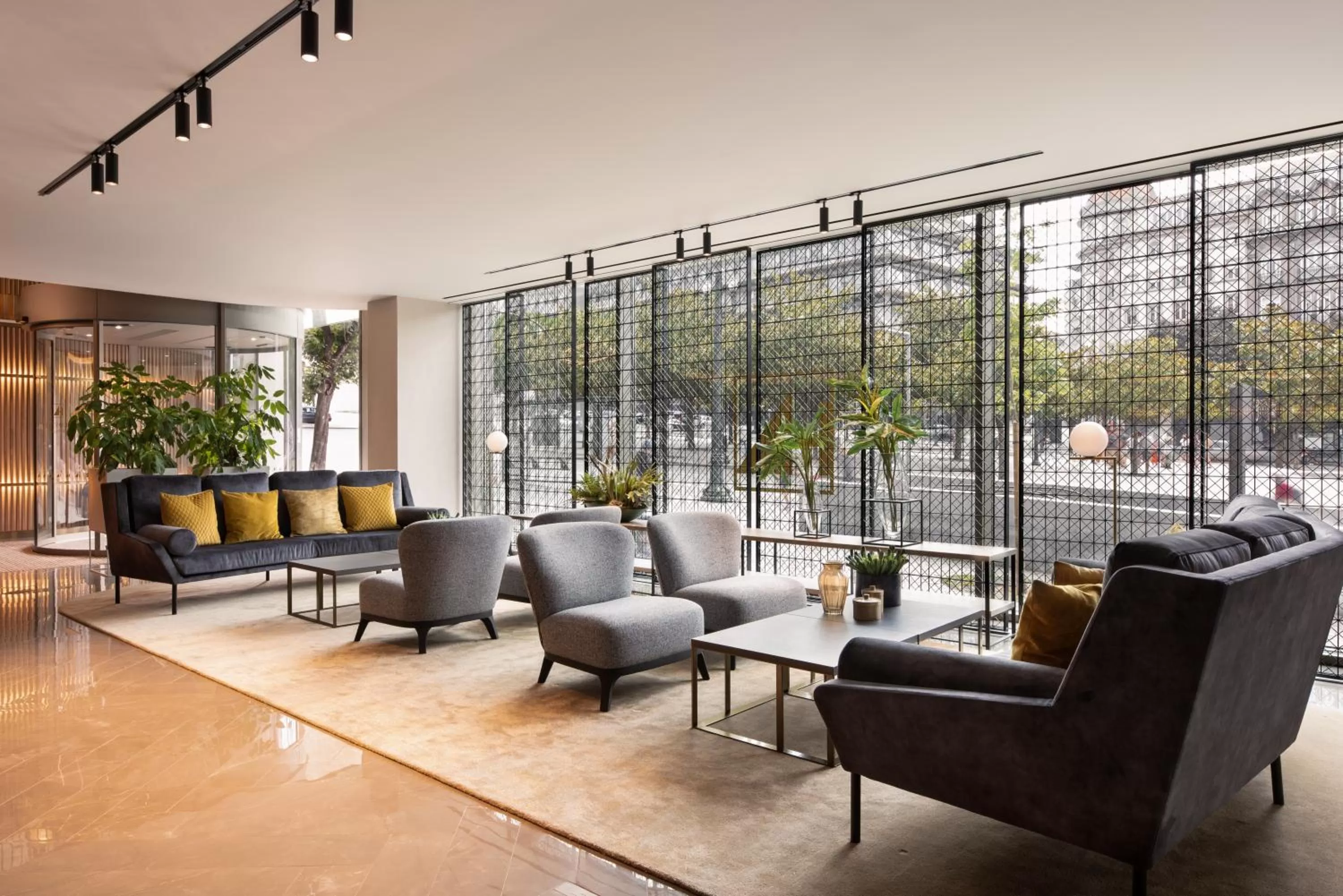 Lobby or reception in Eurostars Aliados