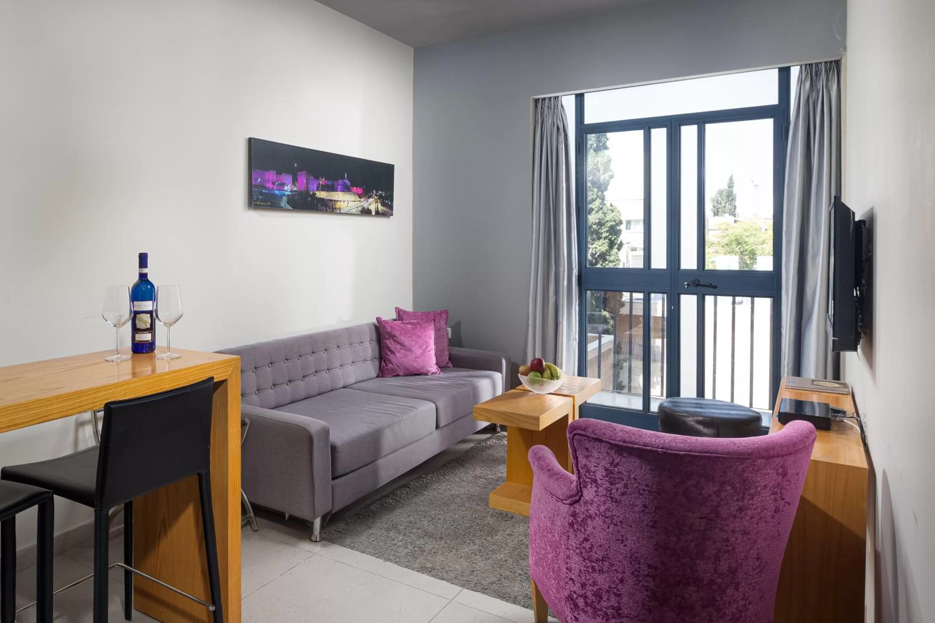 Balcony/Terrace in Hillel 11 Hotel