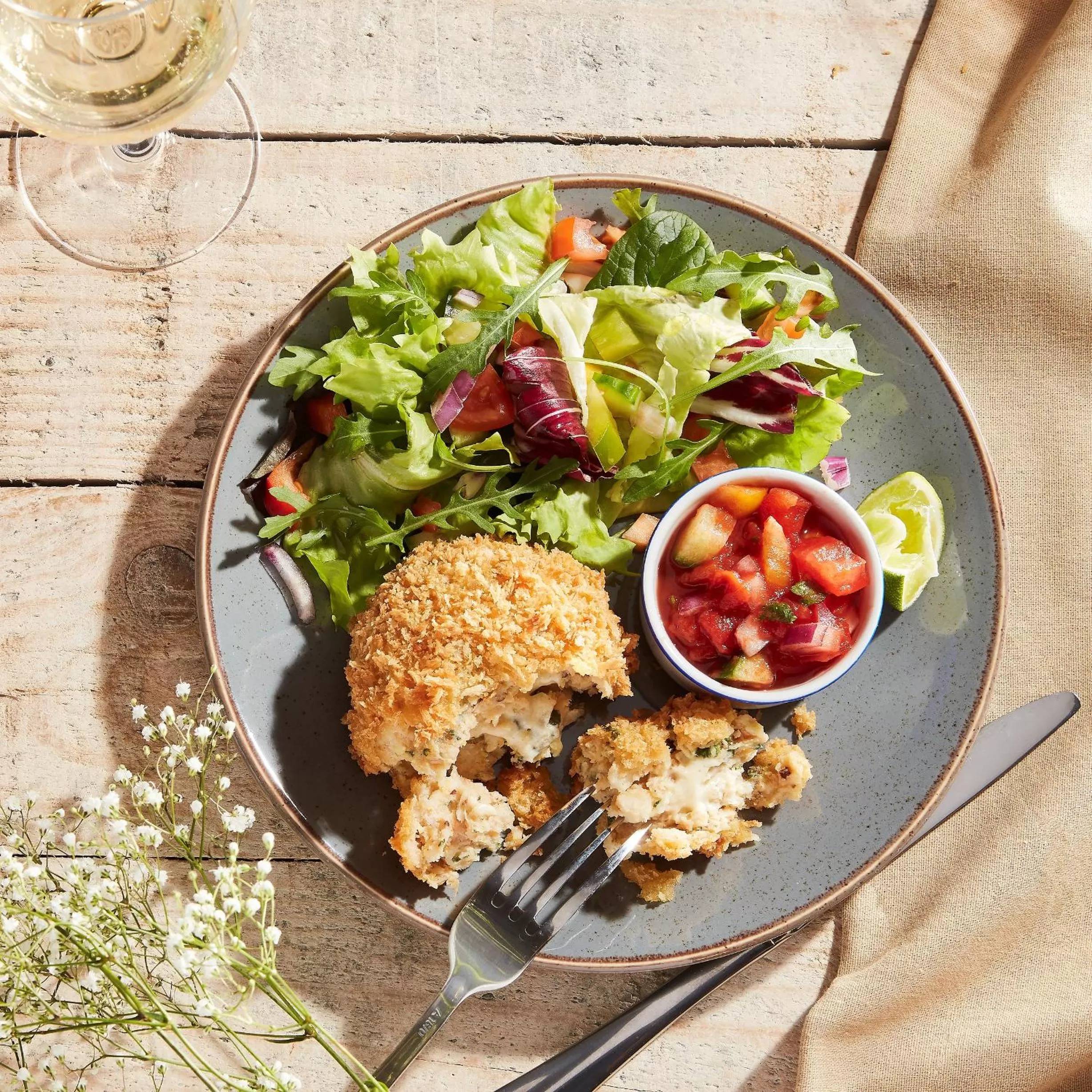 Food and drinks in The Foresters Arms