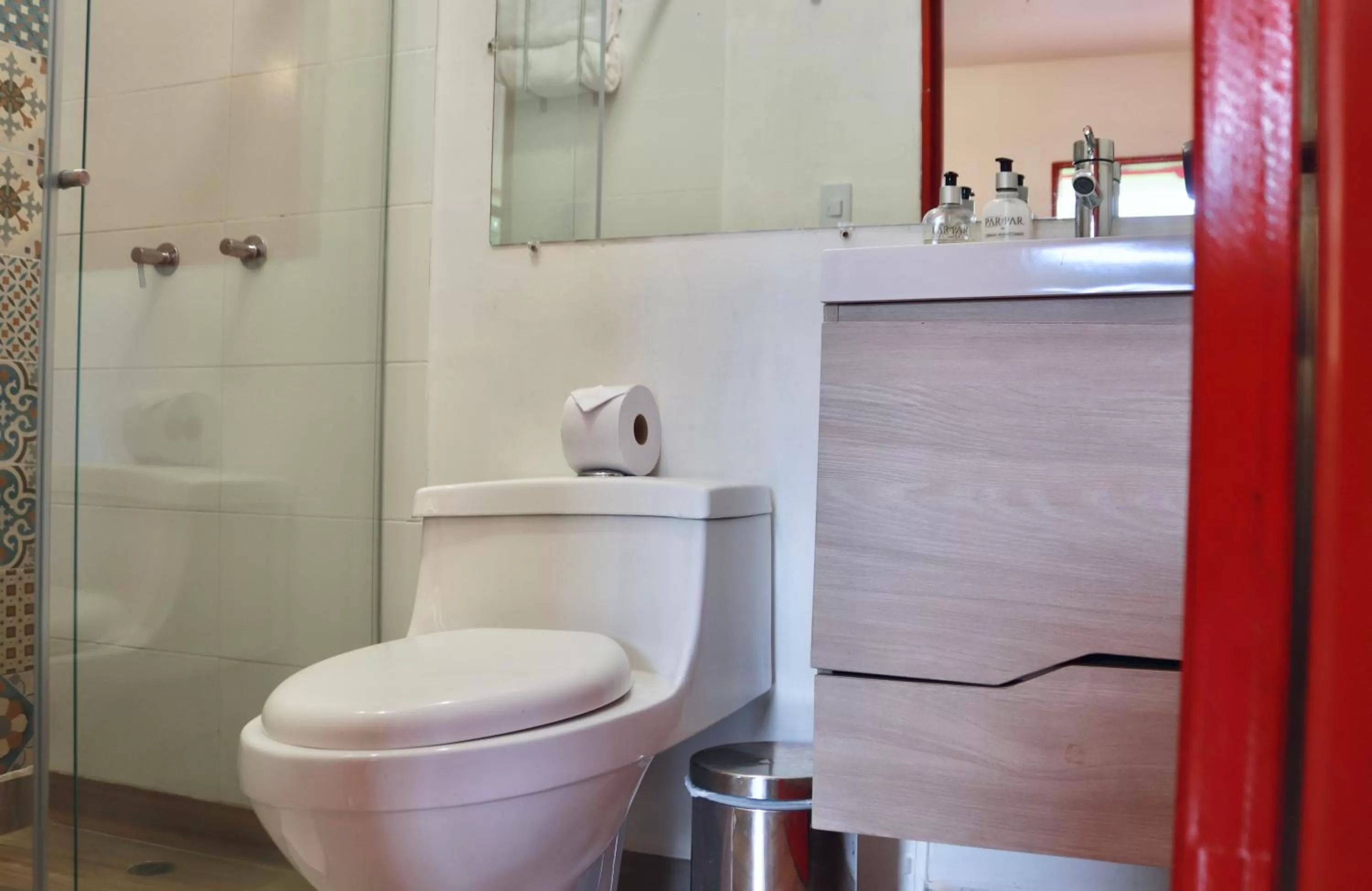 Bathroom in La Cabaña Ecohotel - Valle del Cocora