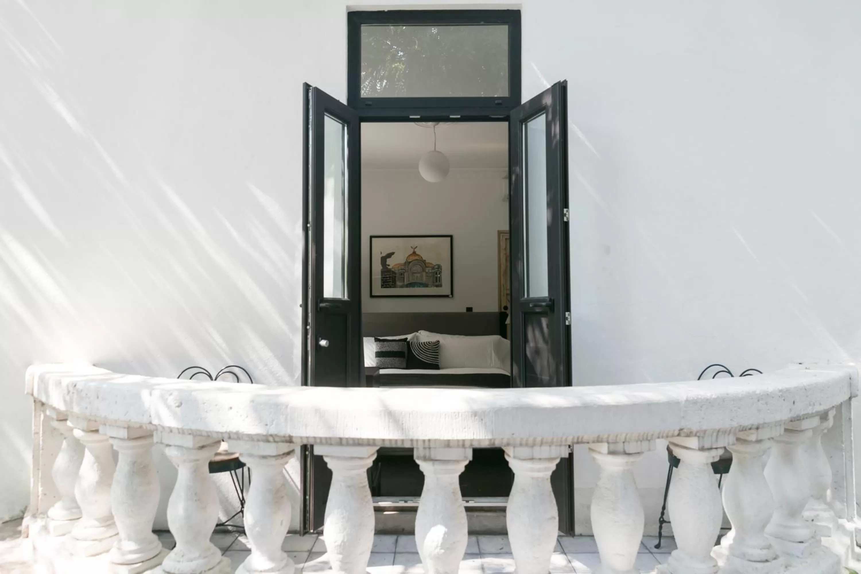 Balcony/Terrace in Orchid House Mexico City