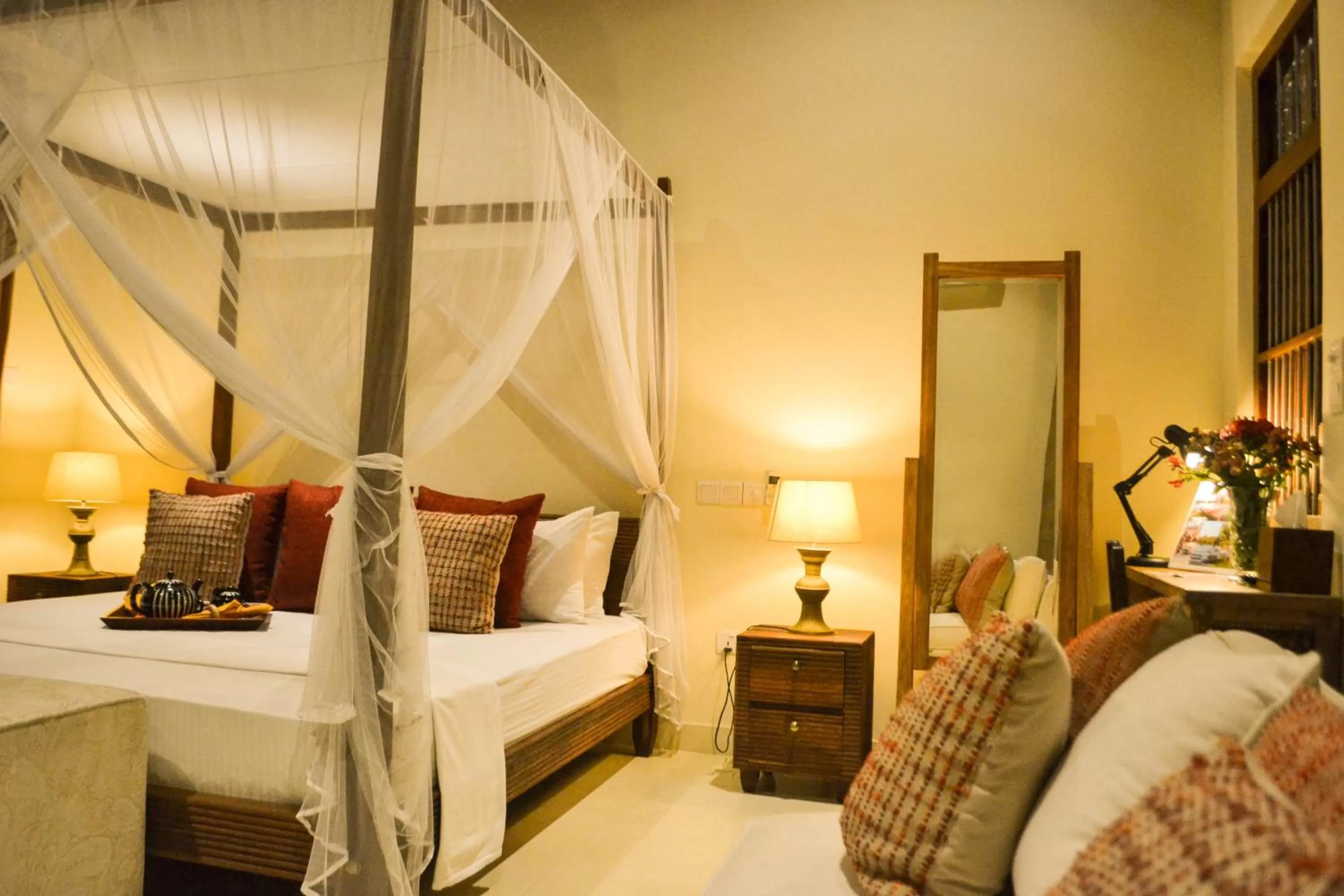 Bed in Urban Bliss Studio