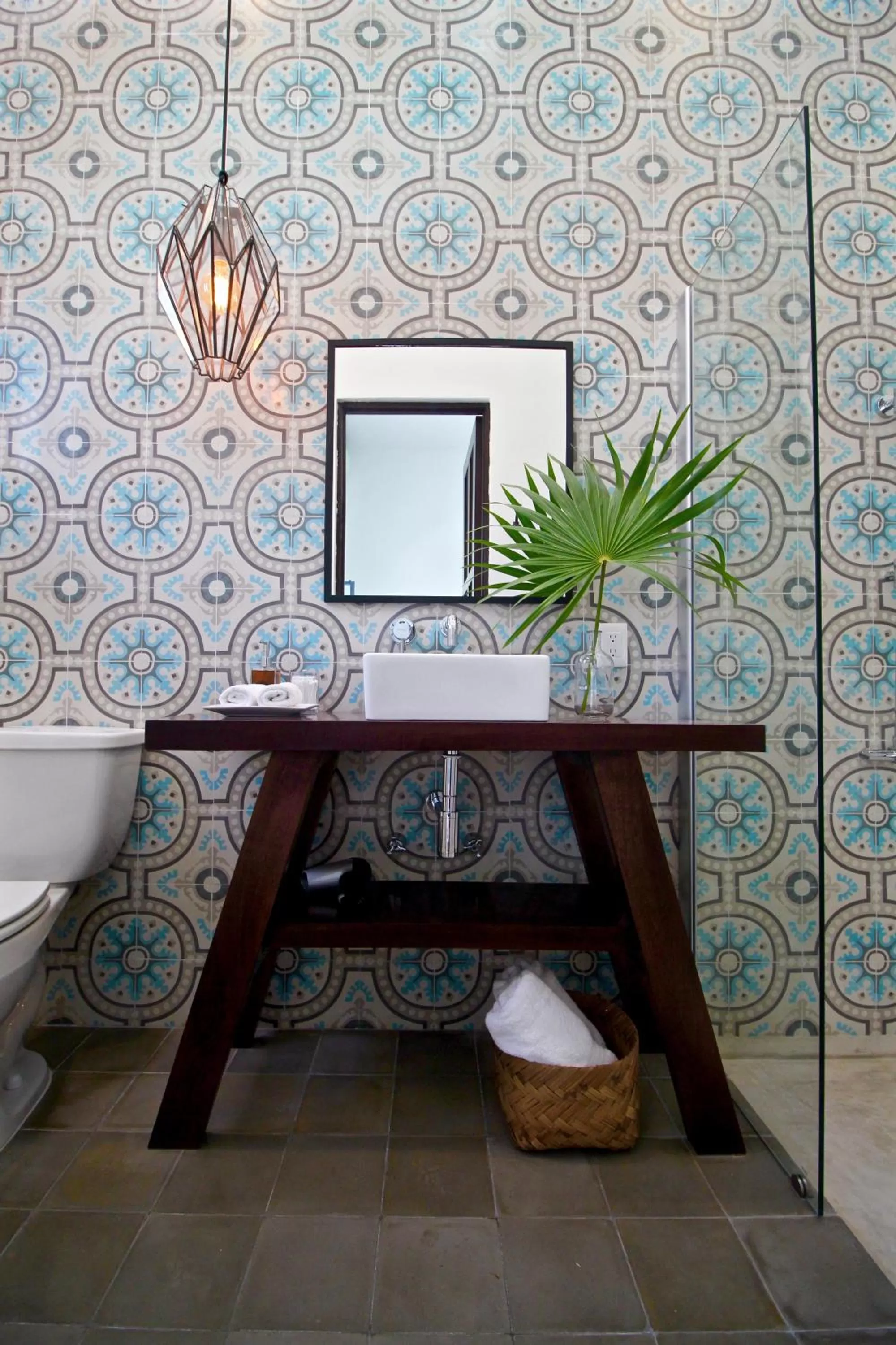 Bathroom in The Diplomat Boutique Hotel
