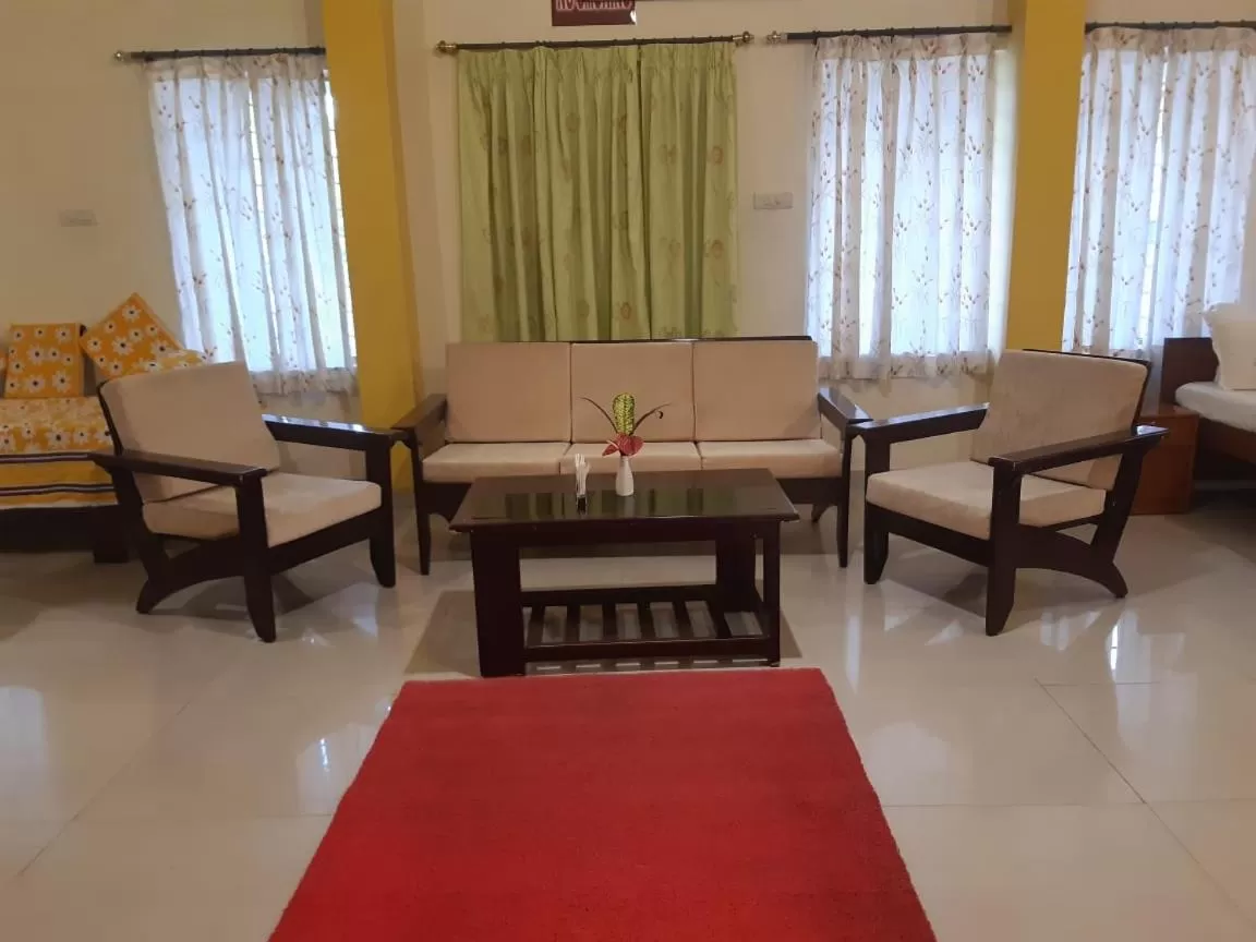 Seating Area in KSTDC Hotel Mayura Velapuri Belur