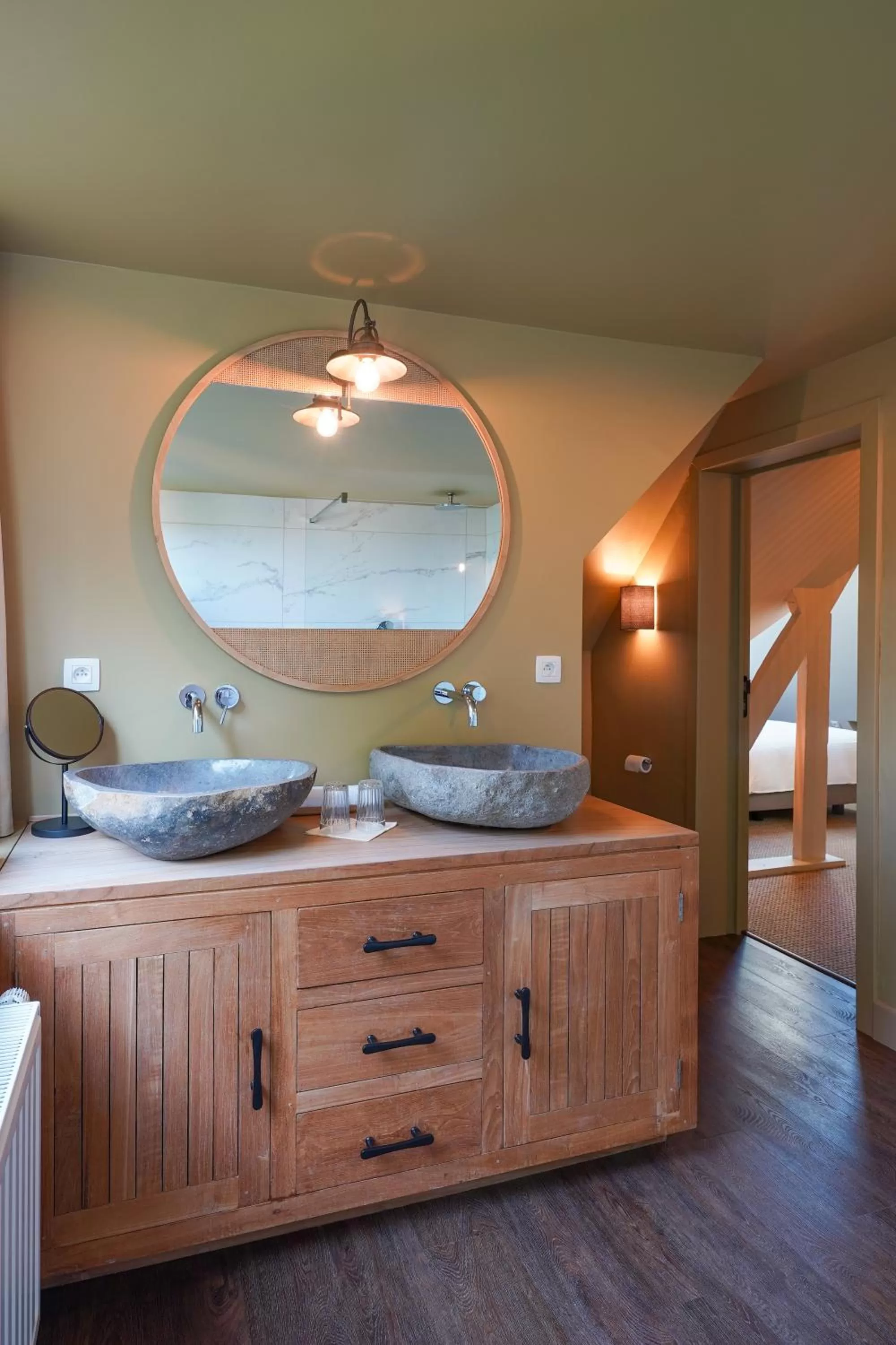 Bathroom in Les Terrasses des Falizes B&B