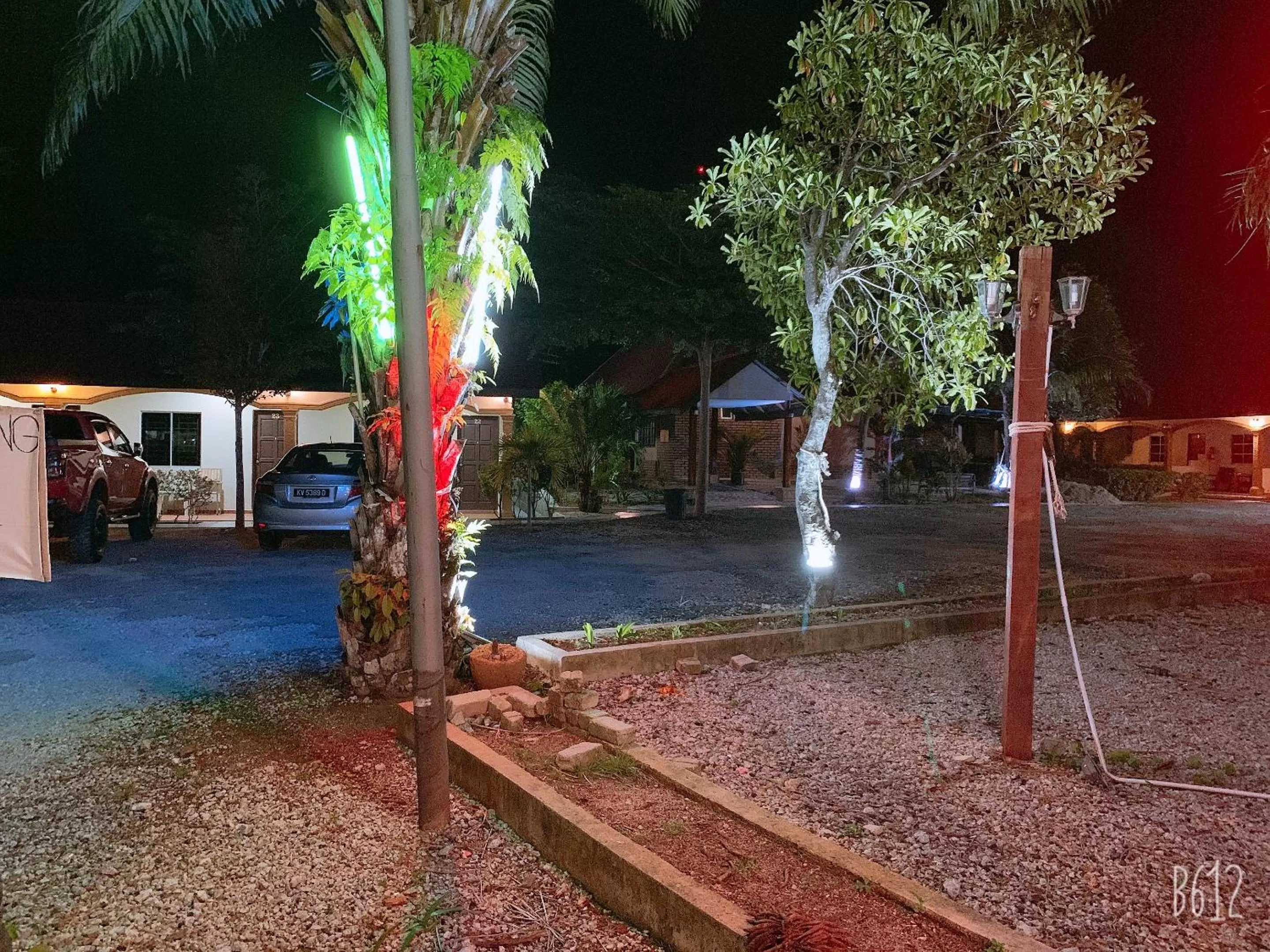 Night in Dhania Cenang Beach Motel