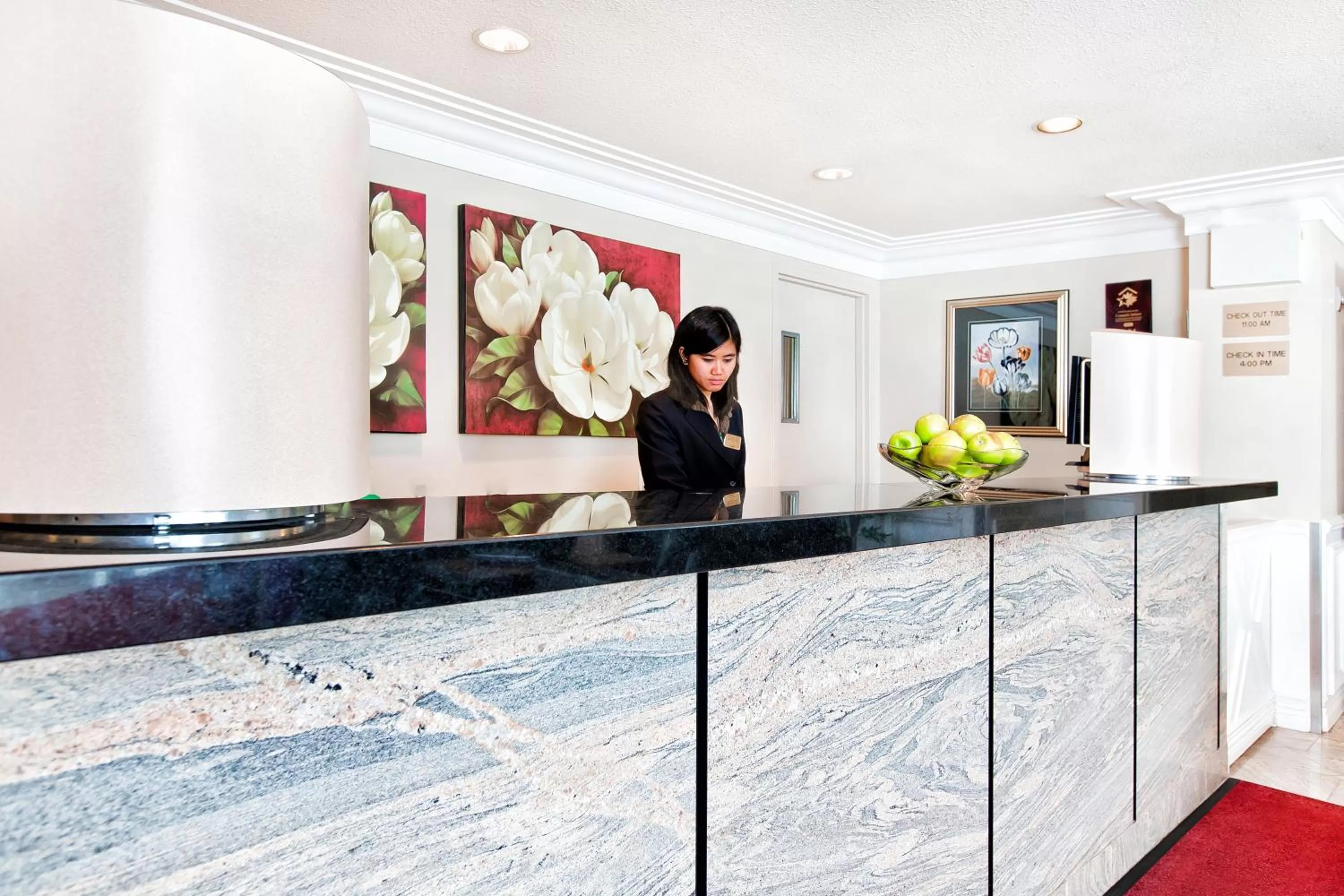 Lobby or reception in West Edmonton Mall Inn