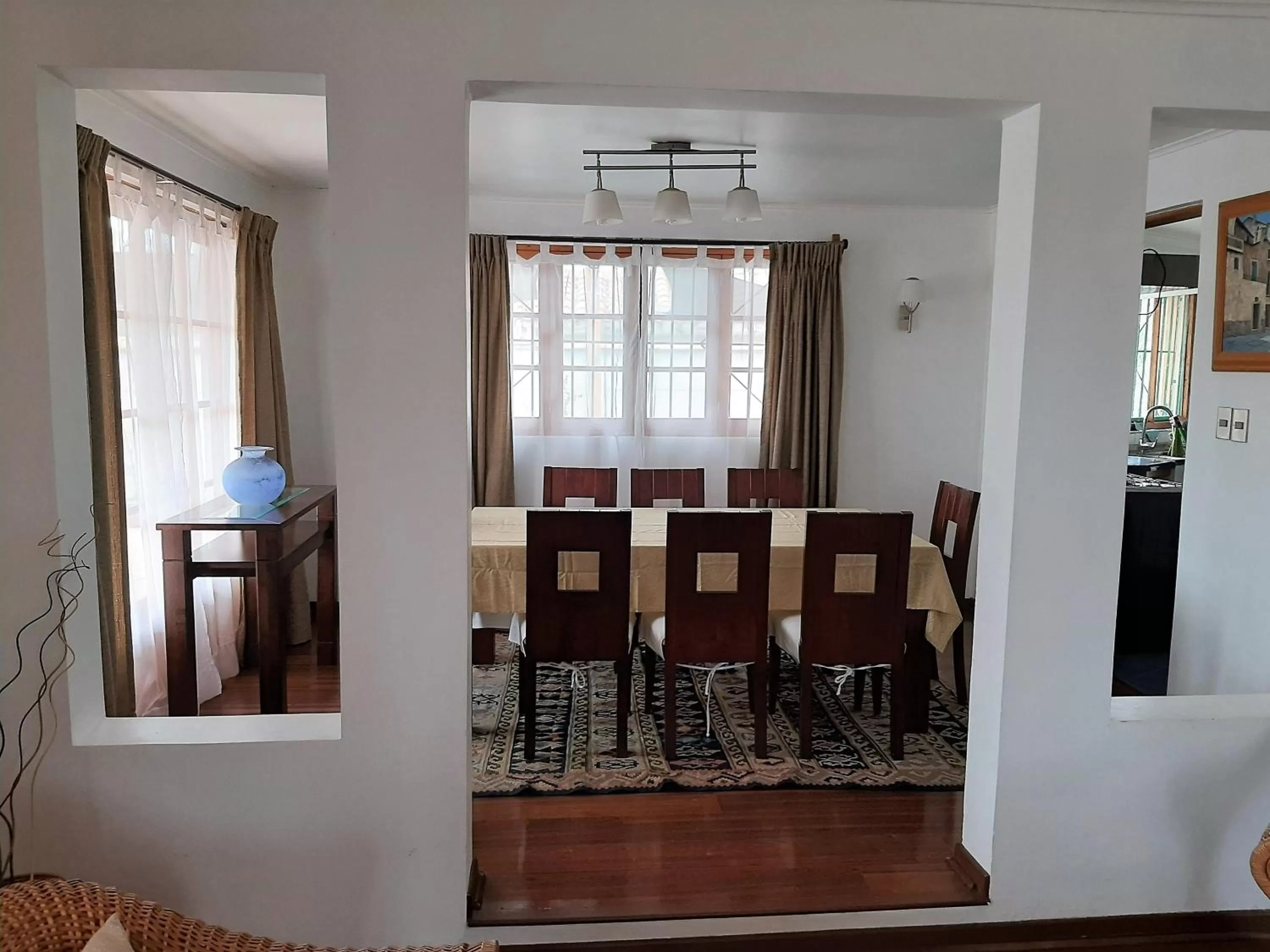 Dining Area in Calfu Lodge