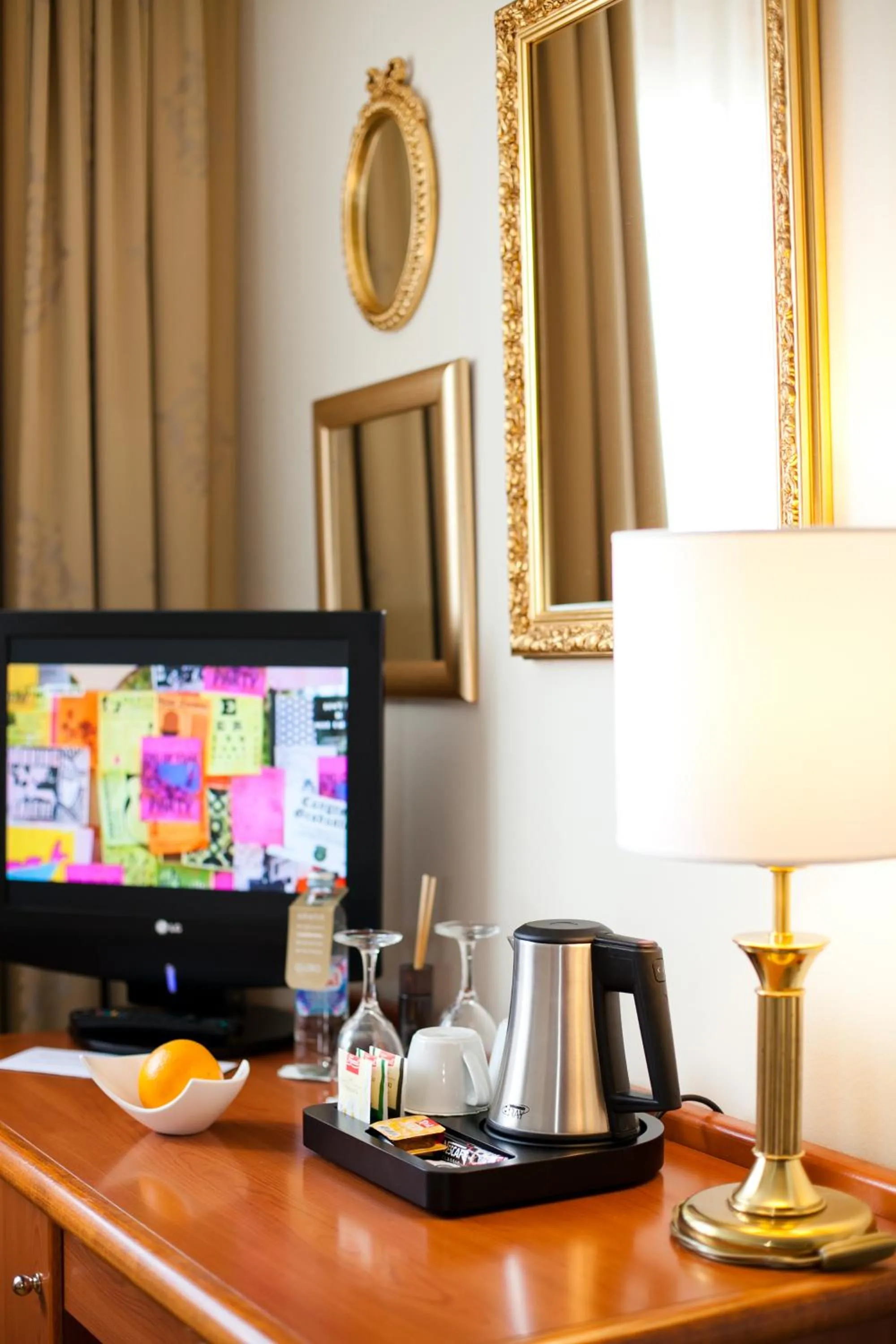 Coffee/tea facilities in Hotel Globo