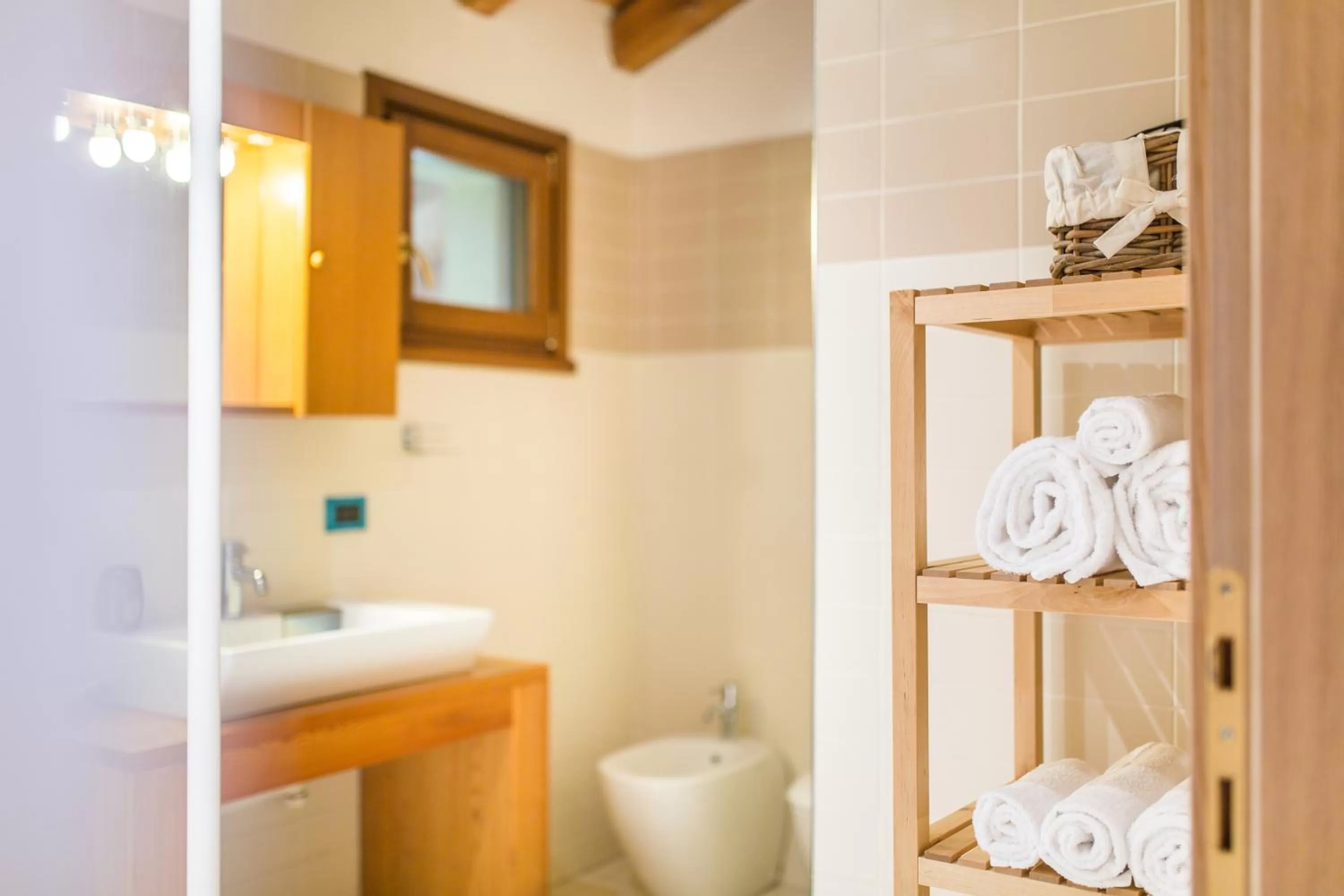 Bathroom in Tenuta Aganis