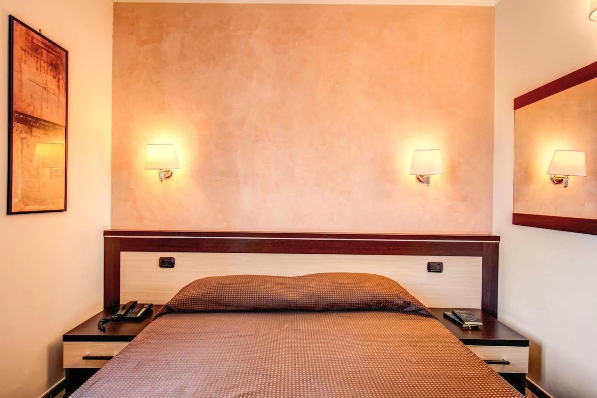 Bed in Hotel Roma Tiburtina Metro