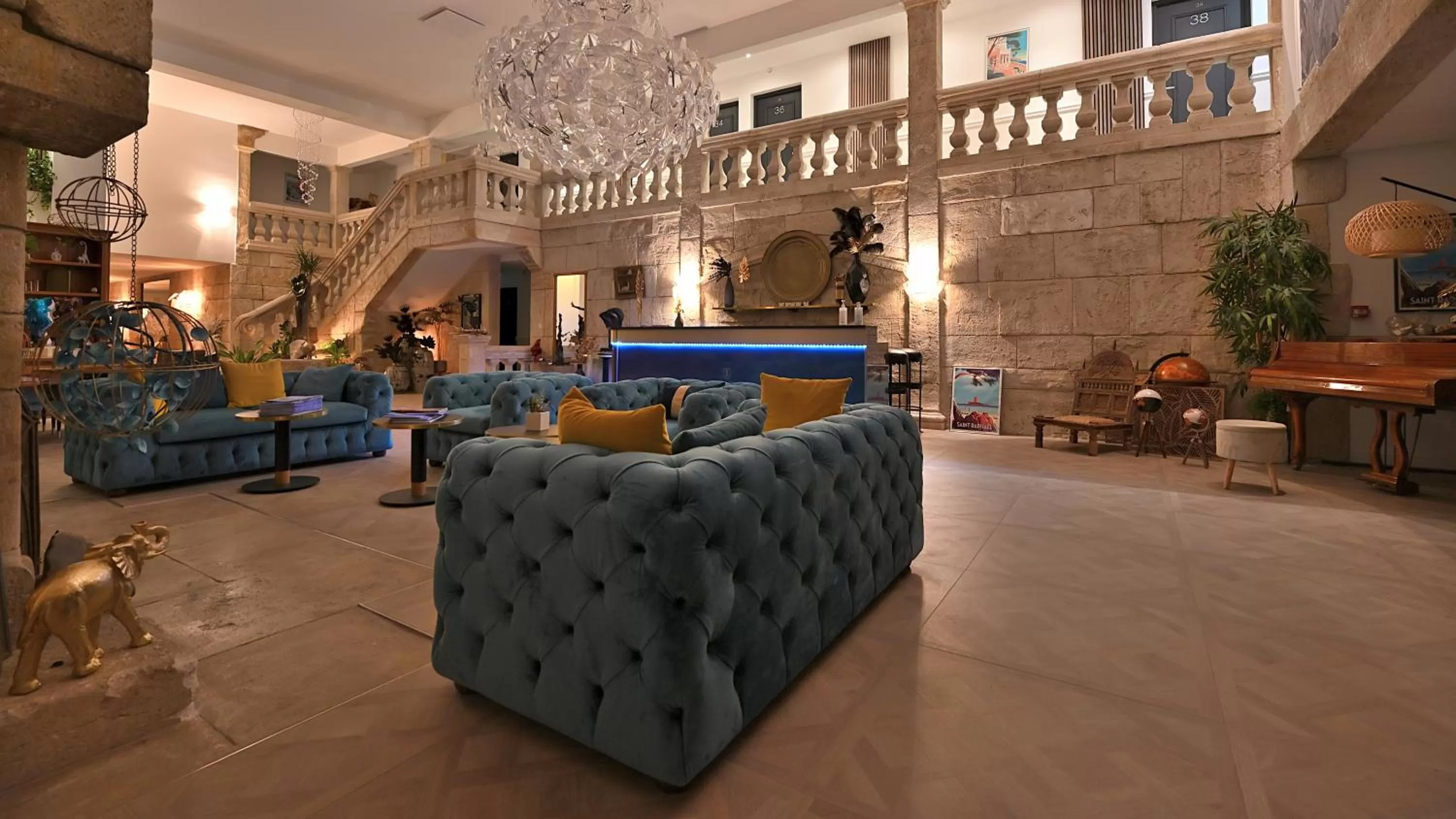 Living room in Le Confidentiel Hôtel & SPA