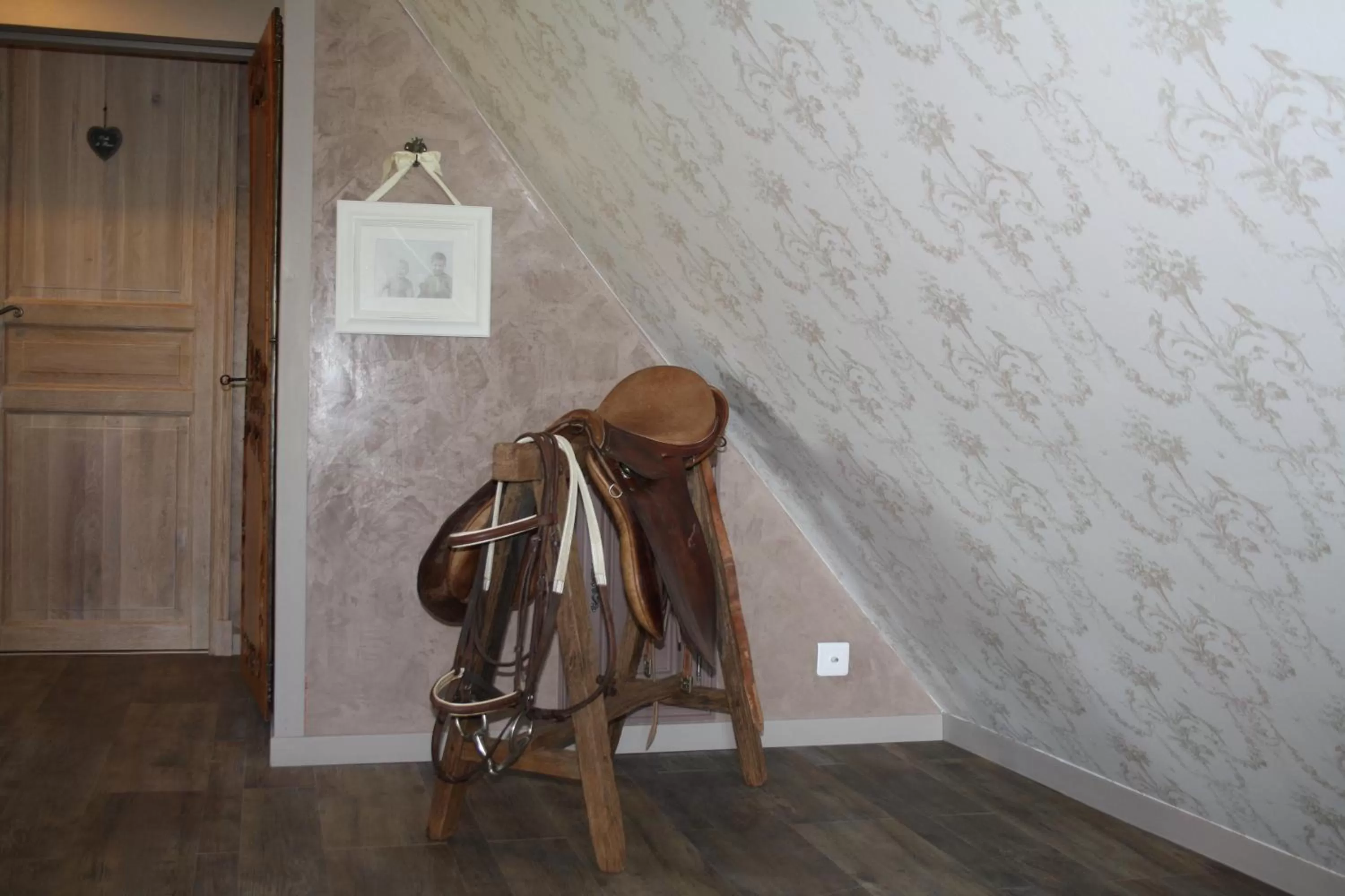 Bedroom in Chambres et Table d'Hôtes Les Machetières