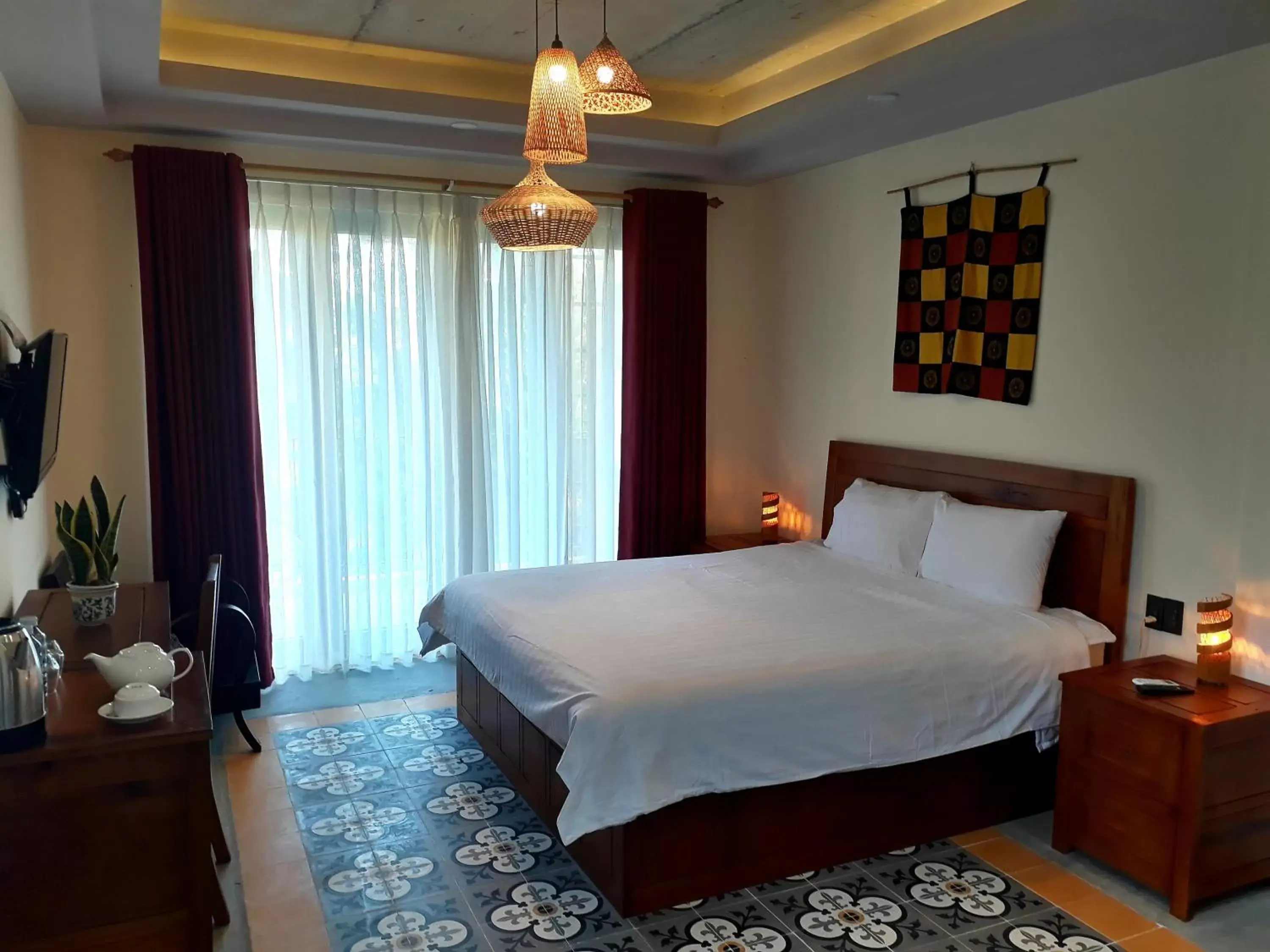Double Room with Balcony in Pink Tulip Hoi An Double Room with Balcony in Pink Tulip Hoi An