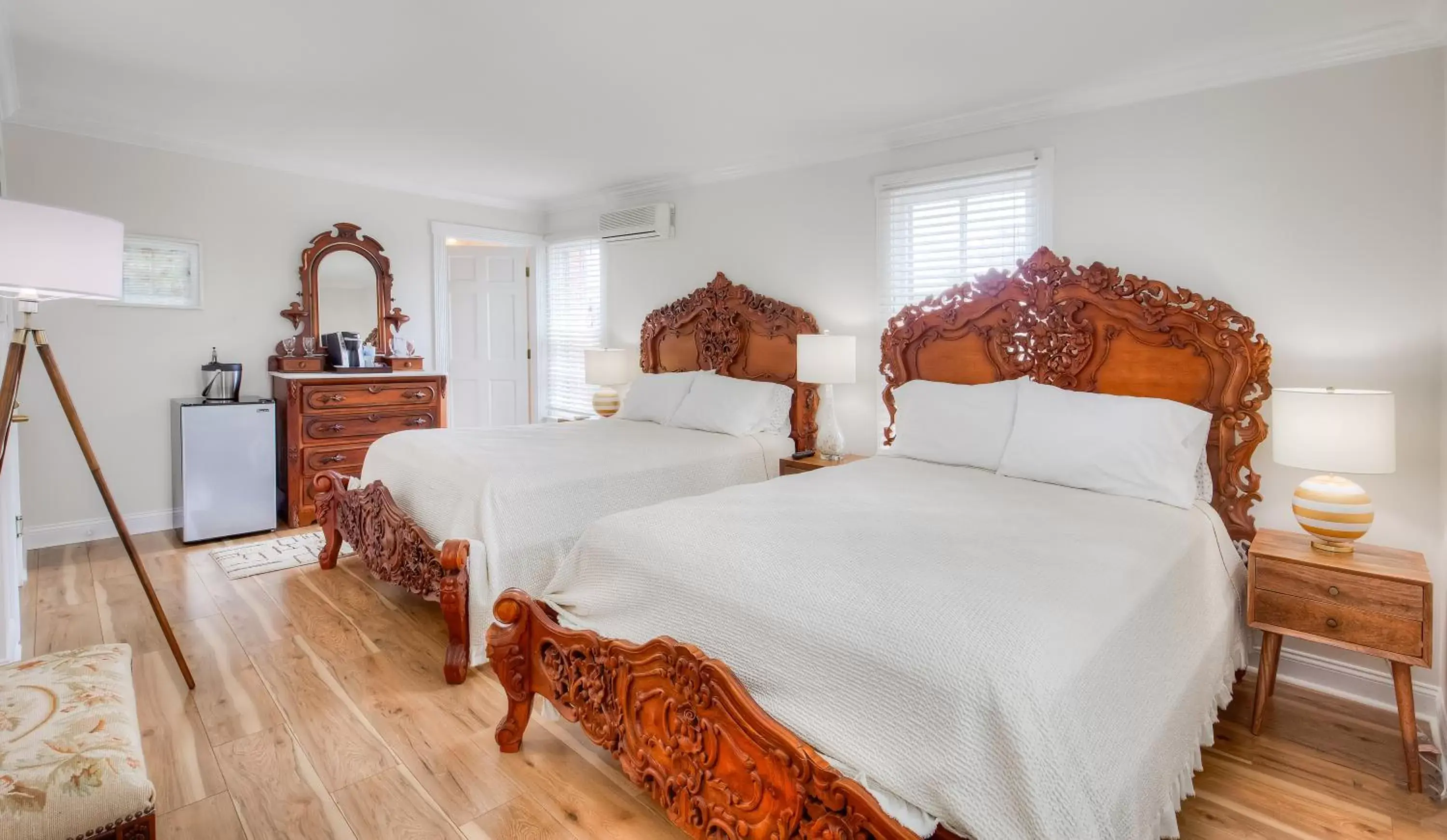 Premier Room with Two Queen Beds in Elaine's Cape May Boutique Hotel Premier Room with Two Queen Beds in Elaine's Cape May Boutique Hotel