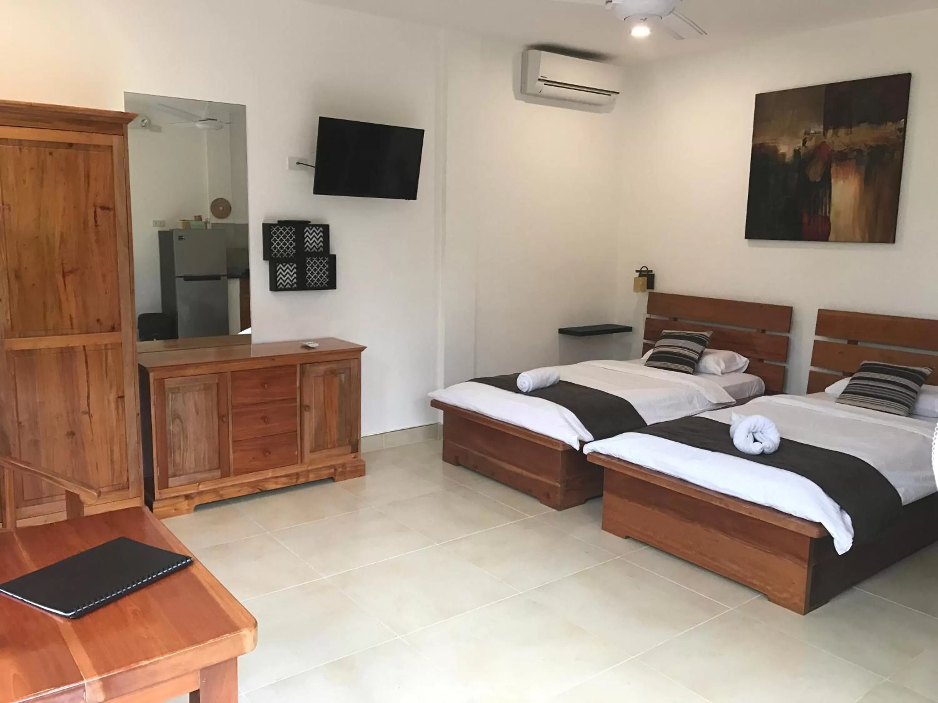 Living room, Bed in Alona's Coral Garden Resort (Adult-Only)