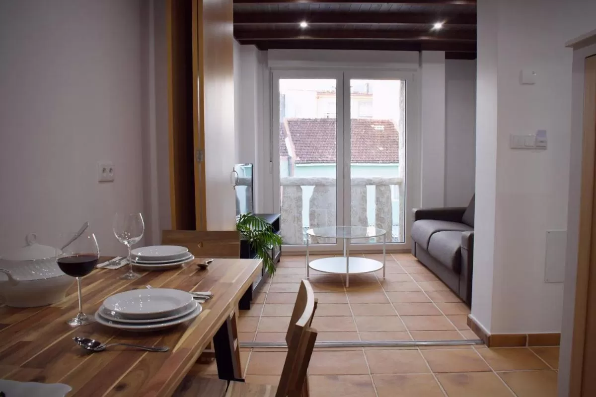 Kitchen or kitchenette in Pincheiro Apartamentos Turísticos