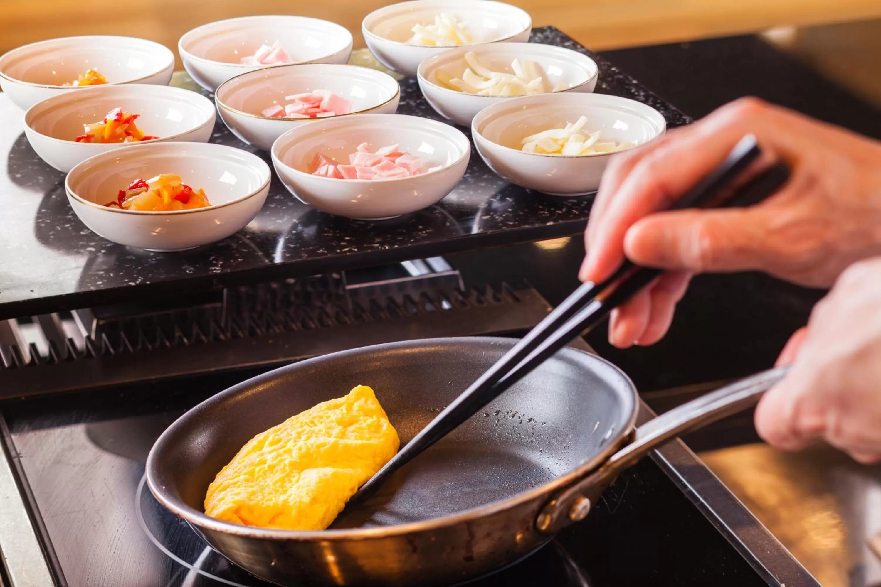 Food close-up in Shin Yokohama Prince Hotel
