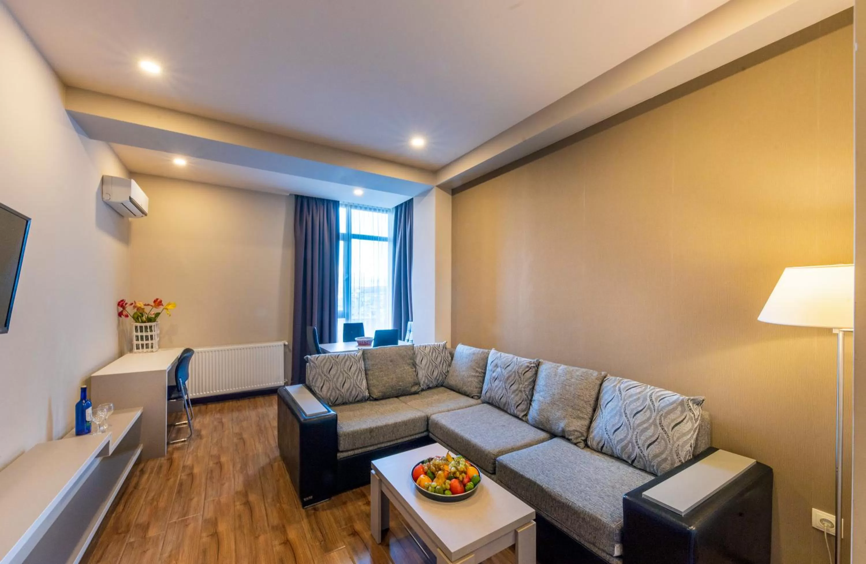 City view in Sani Apart Hotel