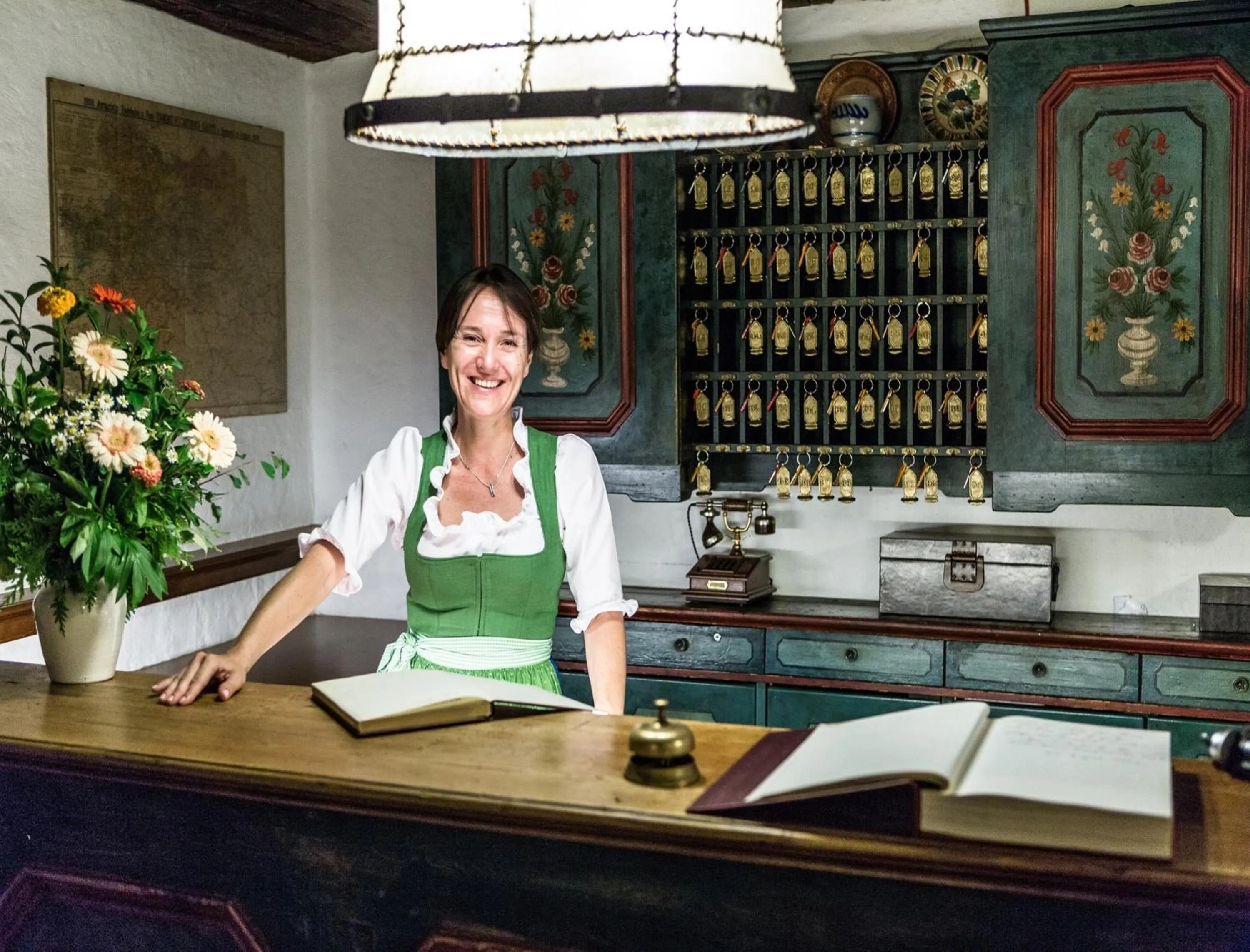 Lobby or reception in Salzburg Hotel Holznerwirt