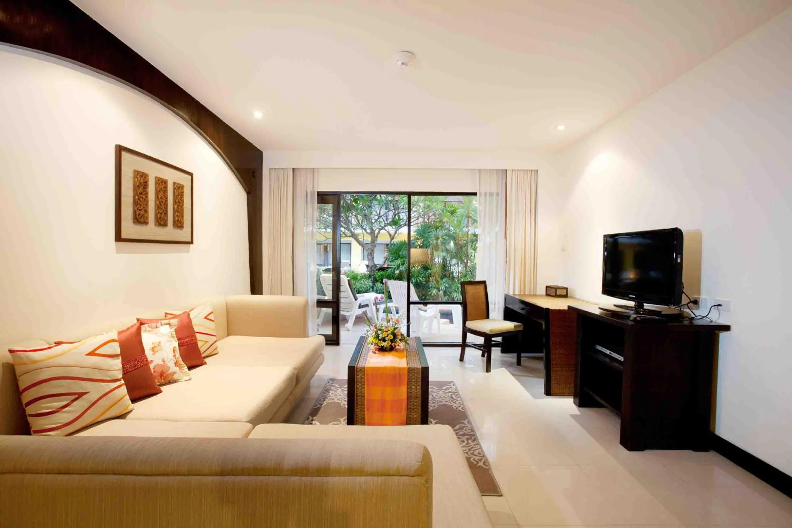 Living room in Woraburi Phuket Resort & Spa - SHA Plus