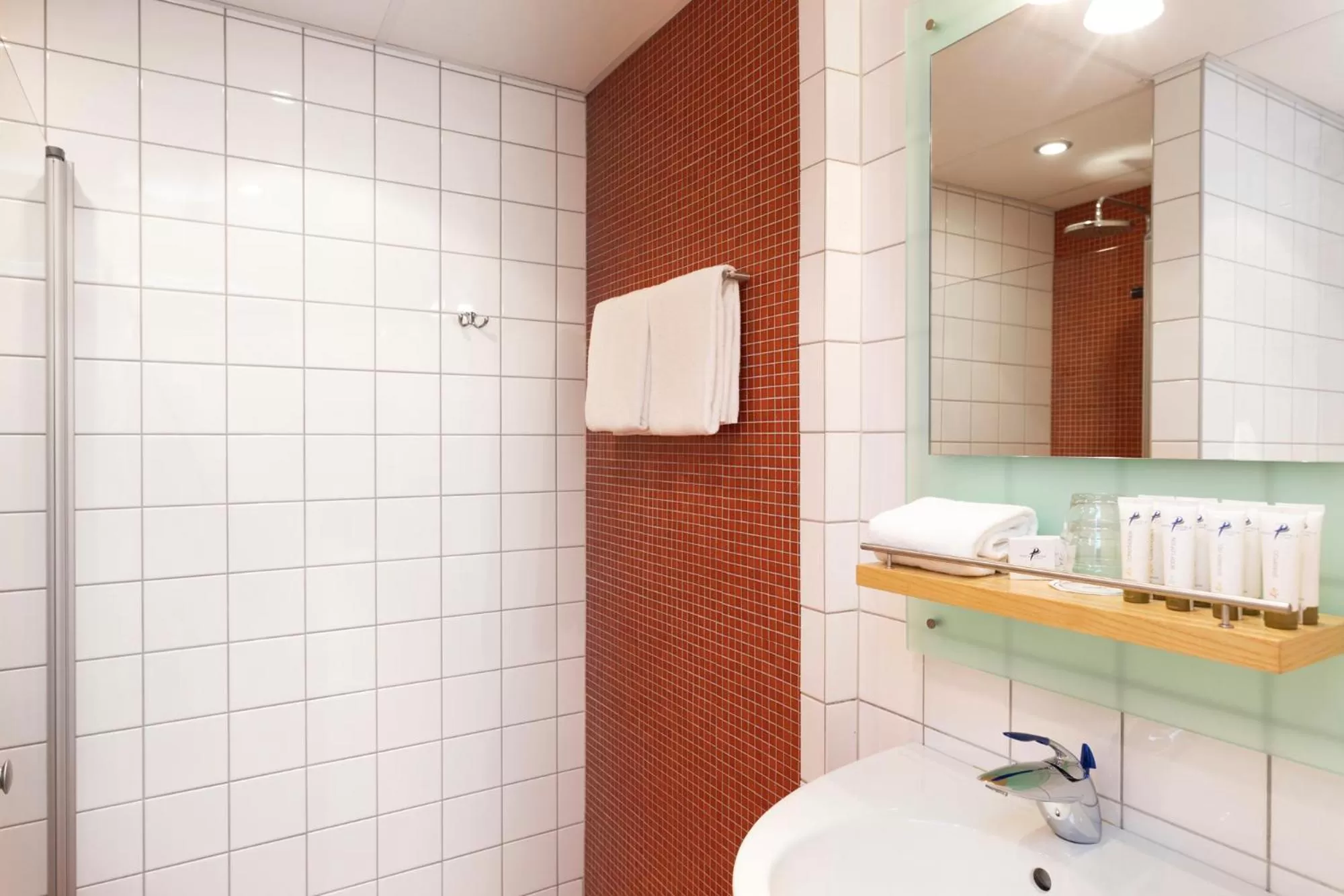 Shower in ProfilHotels President