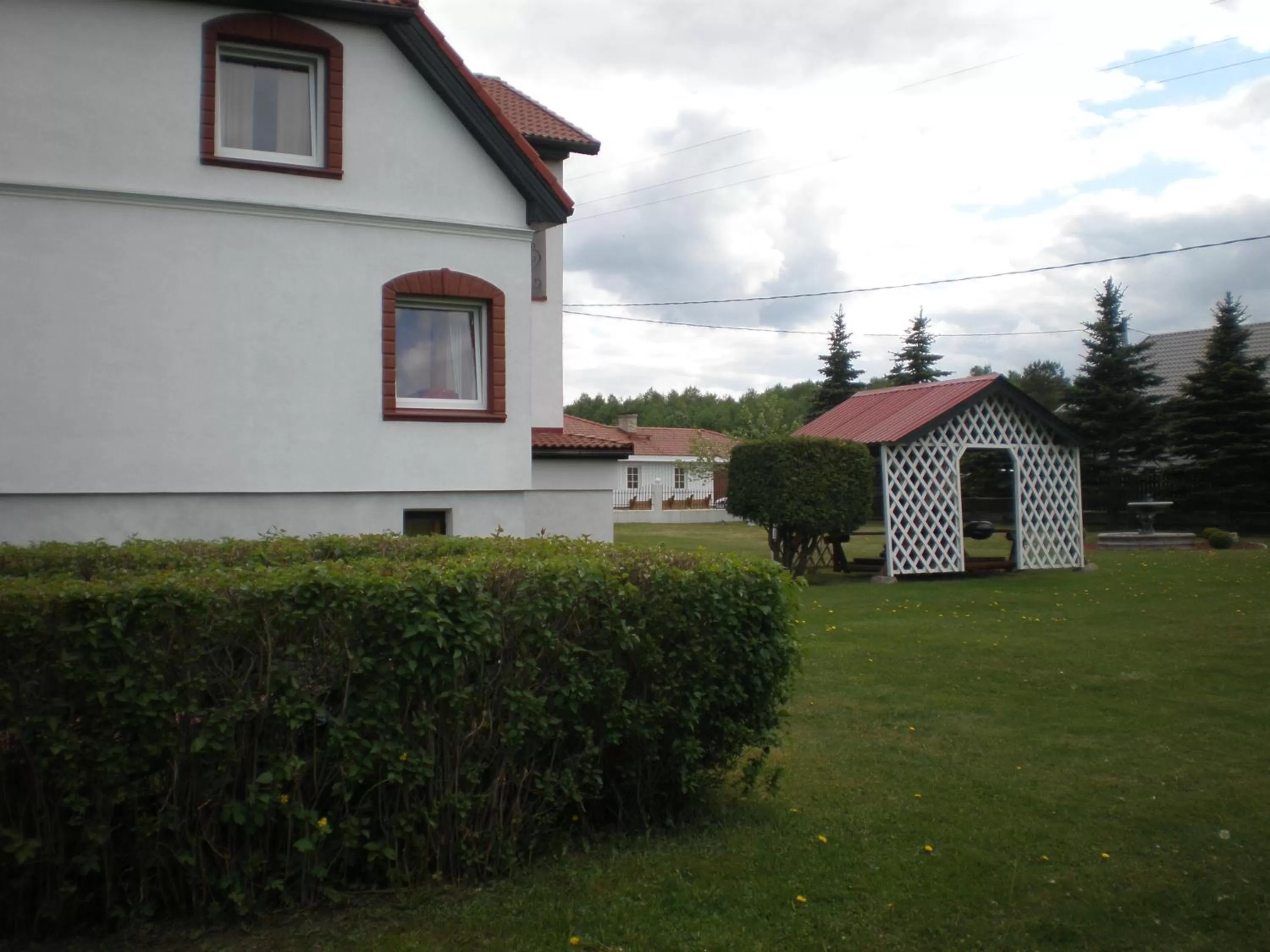 Patio, Property Building in Hotel Getliin