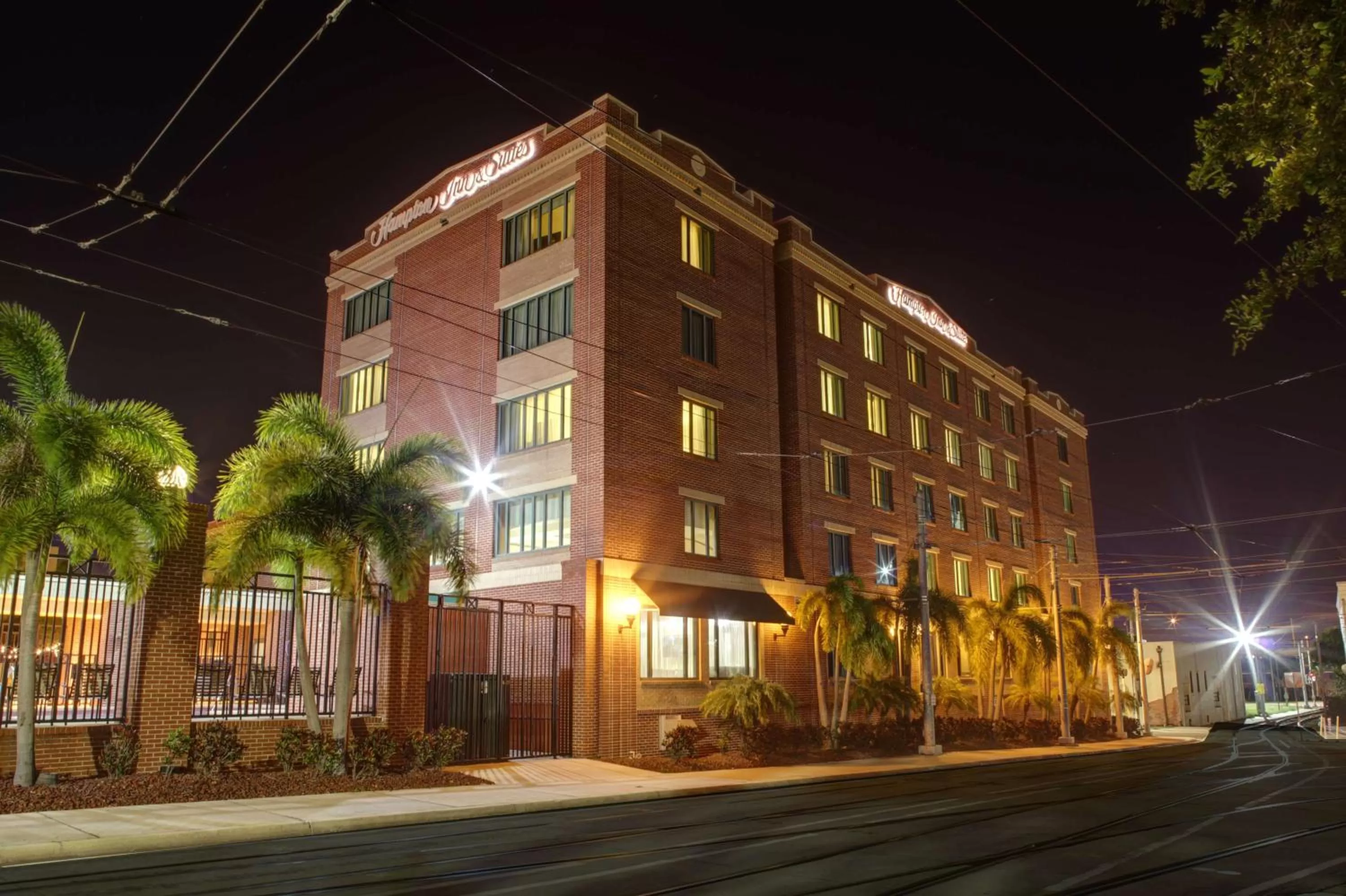 Property building in Hampton Inn & Suites Tampa Ybor City Downtown