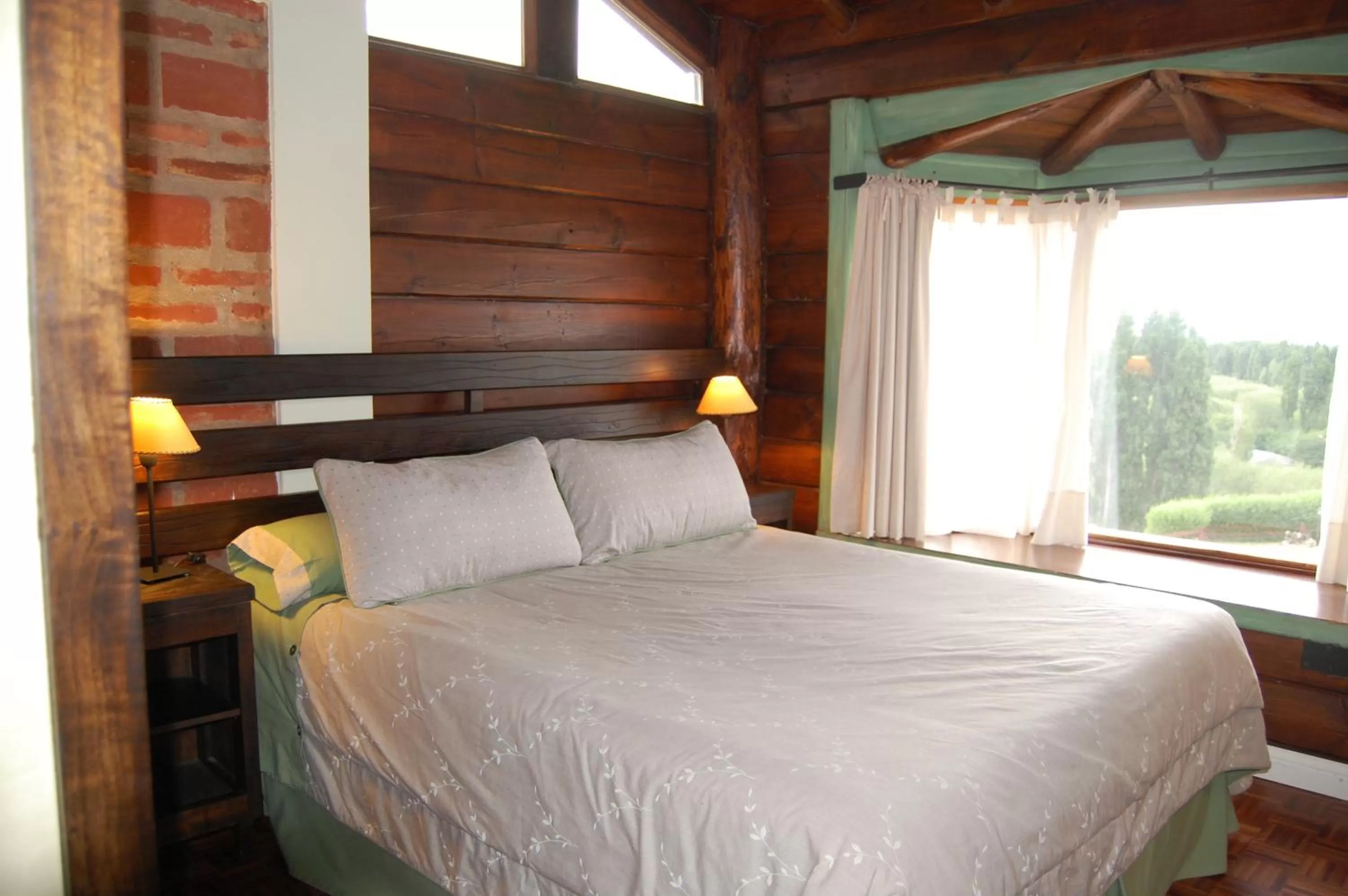 Bed in Hosteria Los Canelos