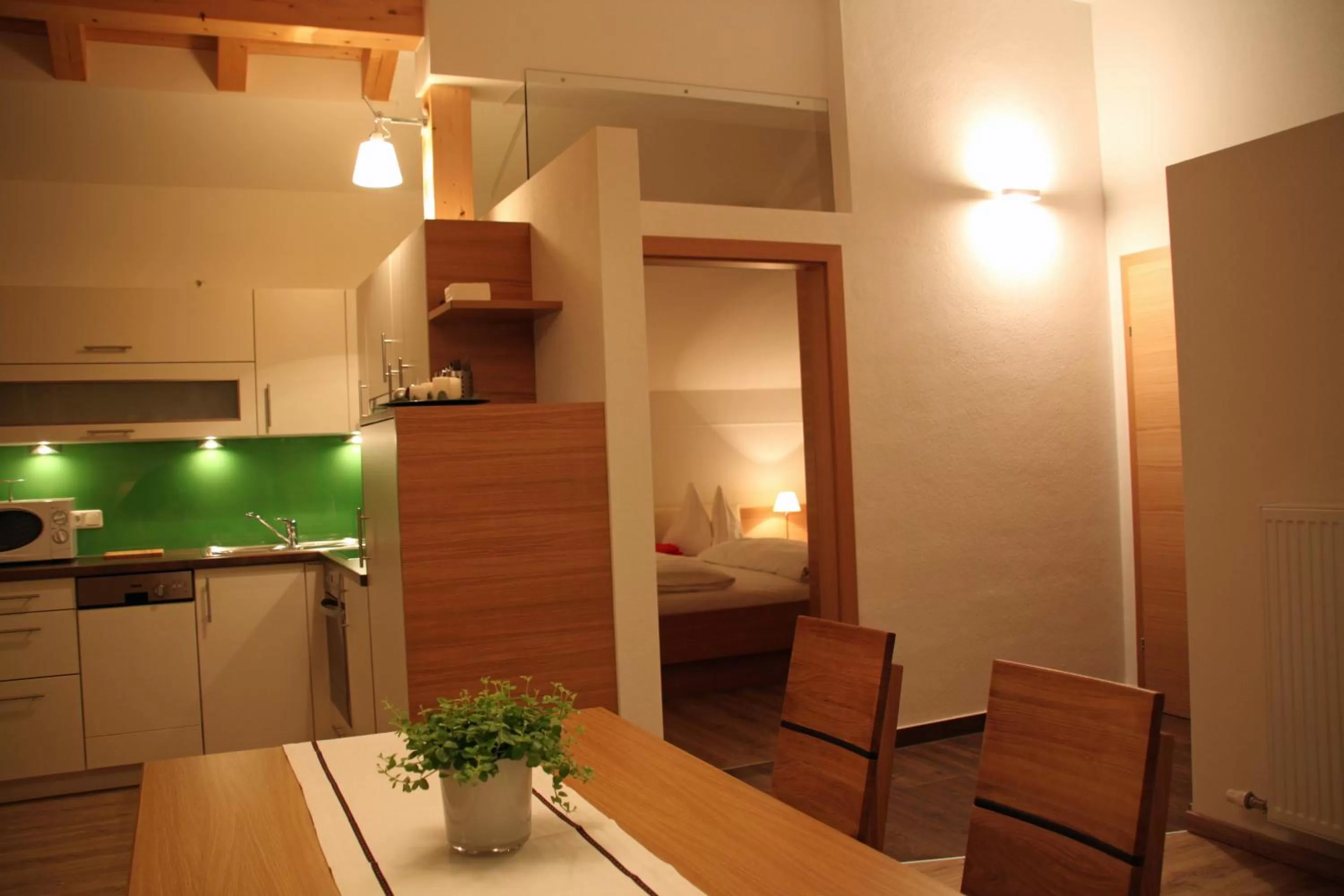 Kitchen or kitchenette, Kitchen/Kitchenette in Pension Café Maier