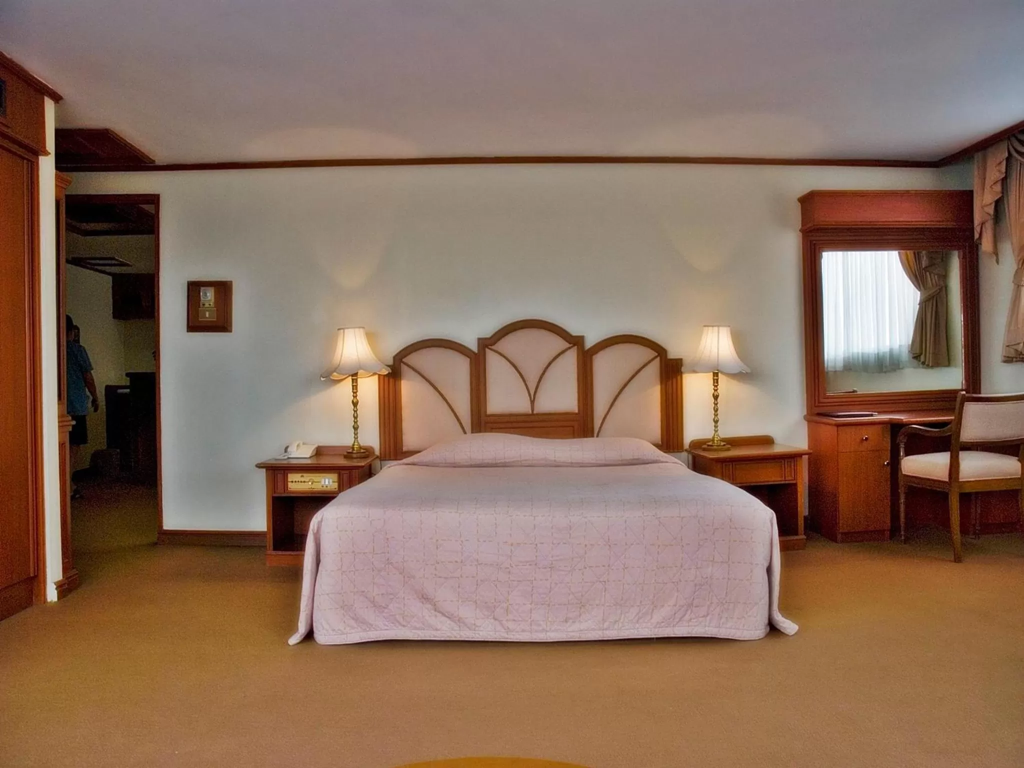 Bird's eye view, Bed in Chiang Mai Phucome Hotel