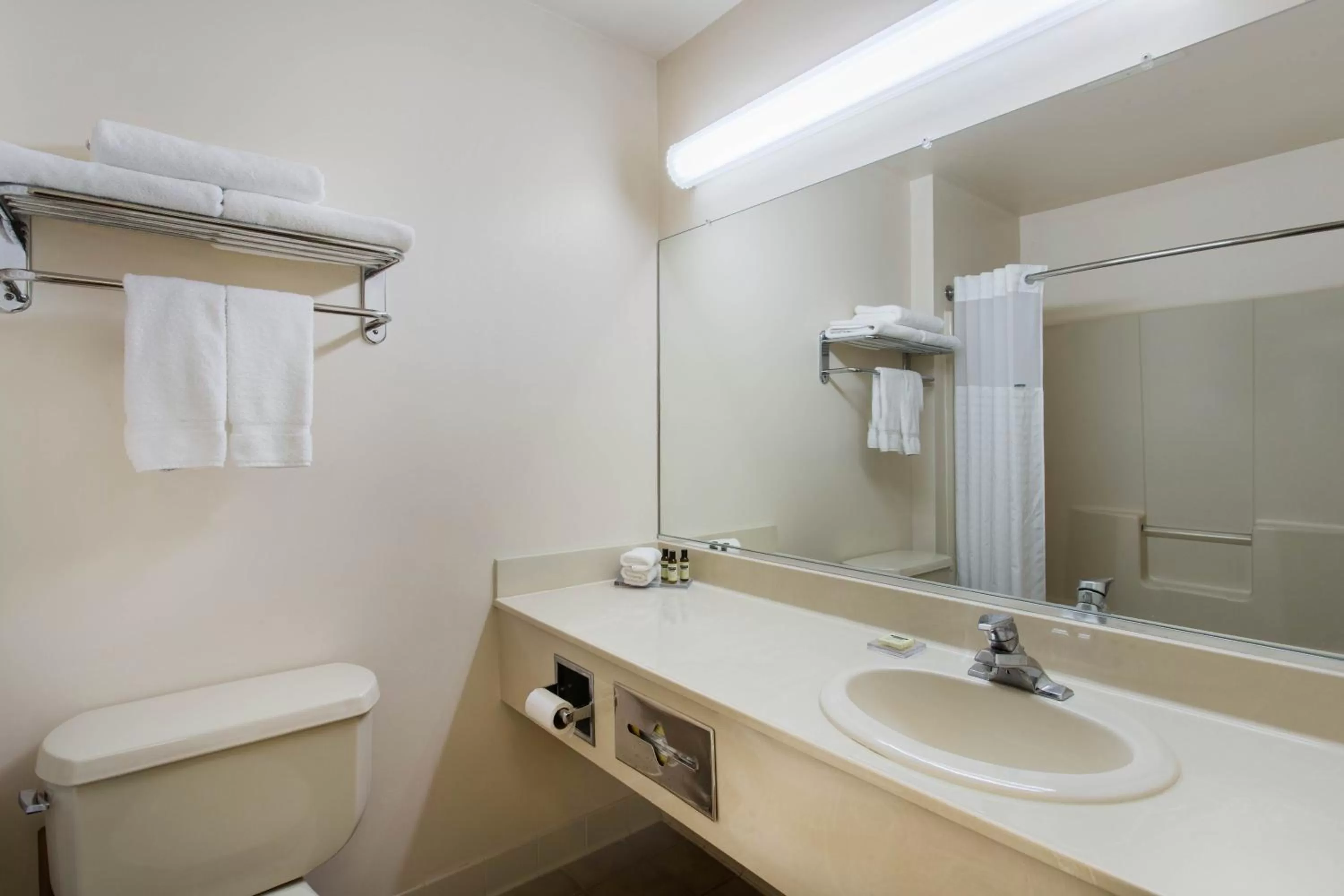 Bathroom in Hawthorn Suites by Wyndham Allentown-Fogelsville