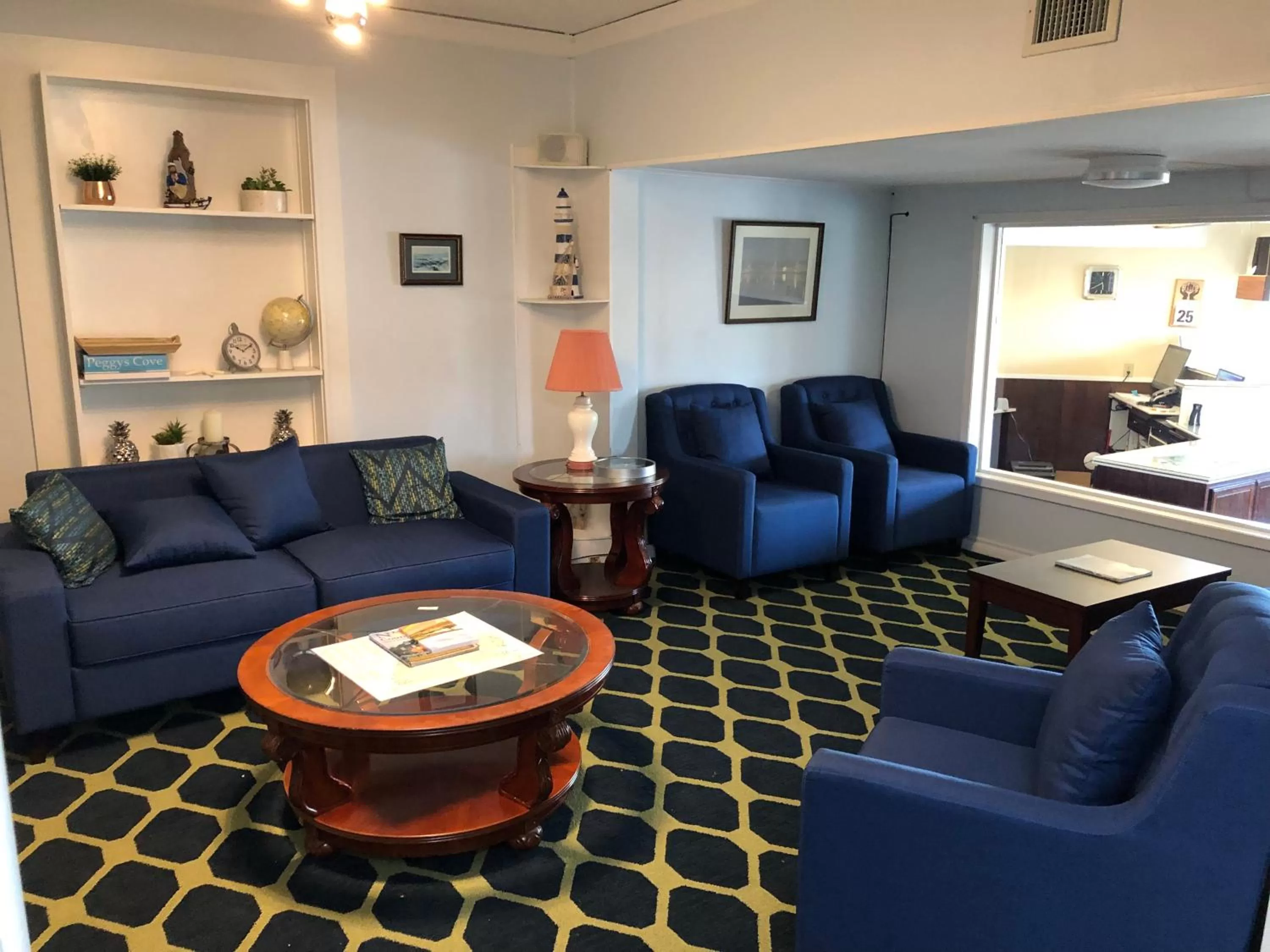 Seating area in Auberge Gisele's Inn