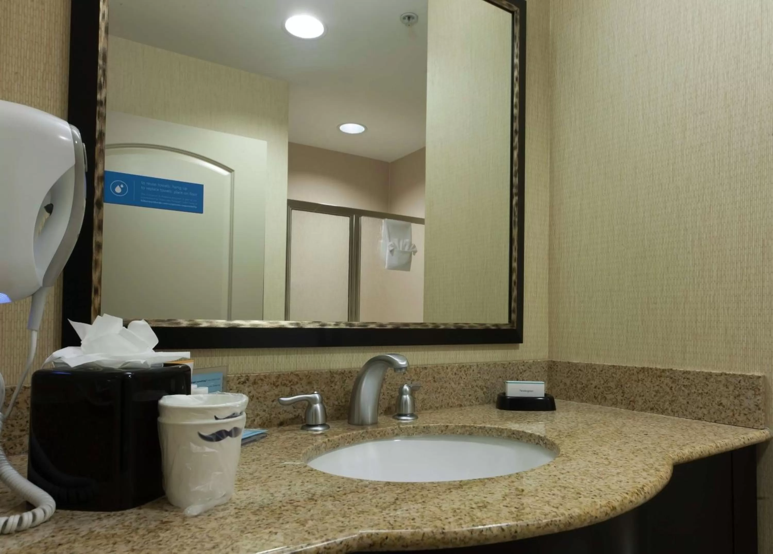 Bathroom in Hampton Inn North Brunswick NJ