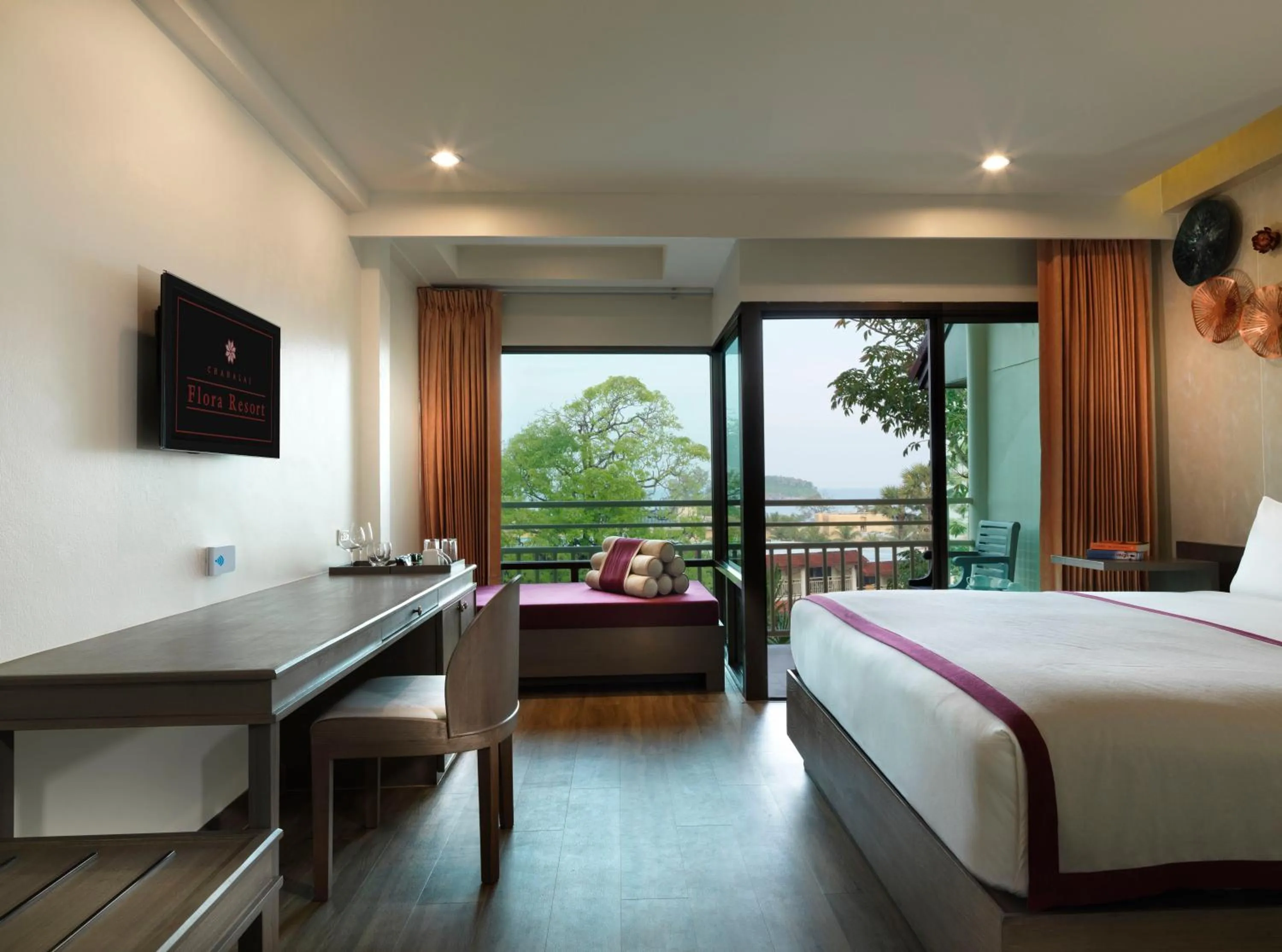 Photo of the whole room, Bed in Chanalai Flora Resort, Kata Beach