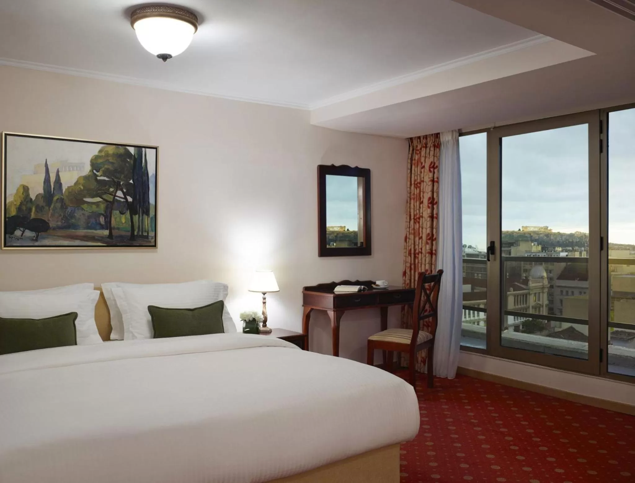 Bed in Titania Hotel